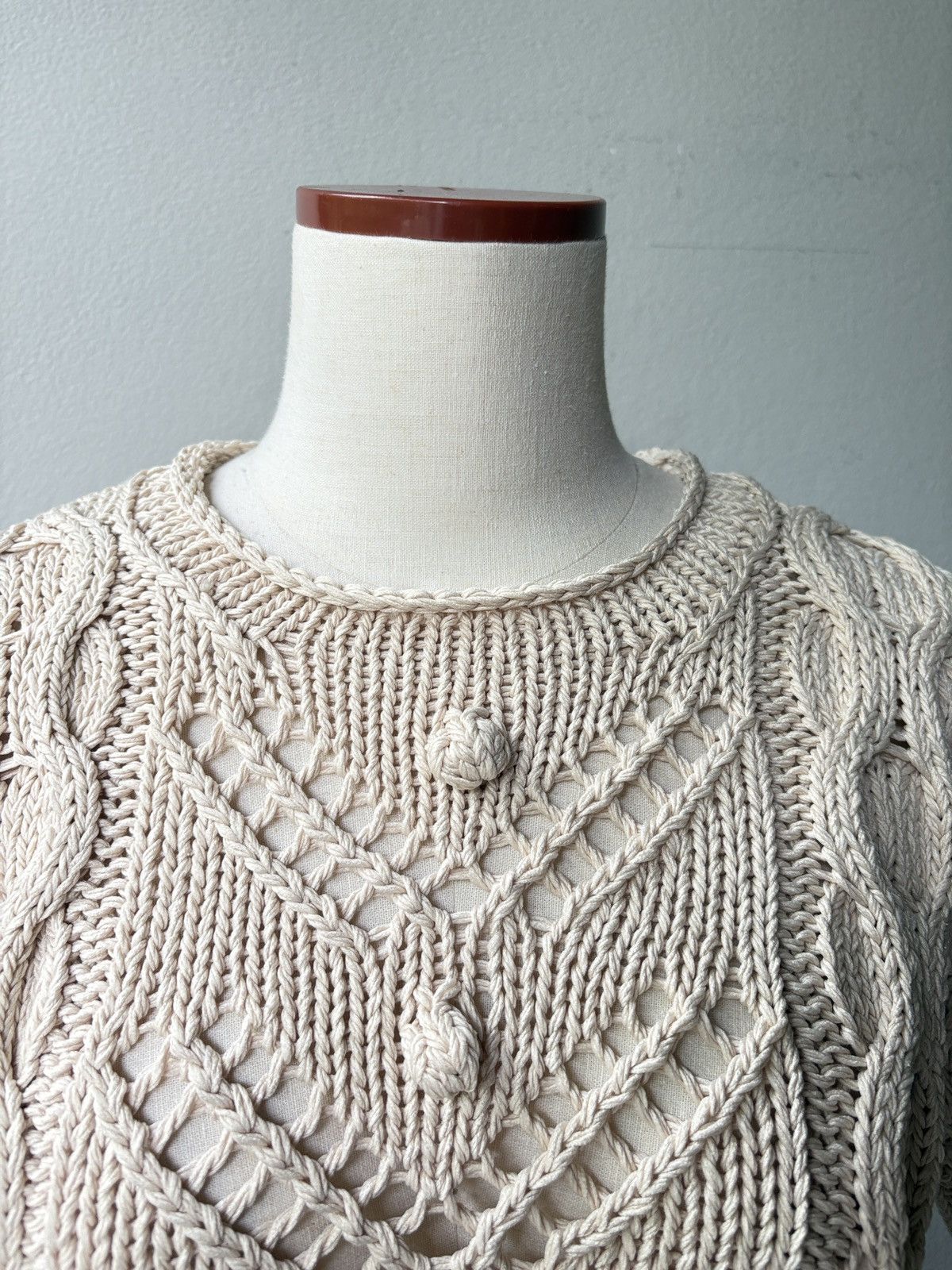 Yohji Yamamoto Yohji Yamamoto AW04 knitted blouse Size ONE SIZE - 20 Thumbnail