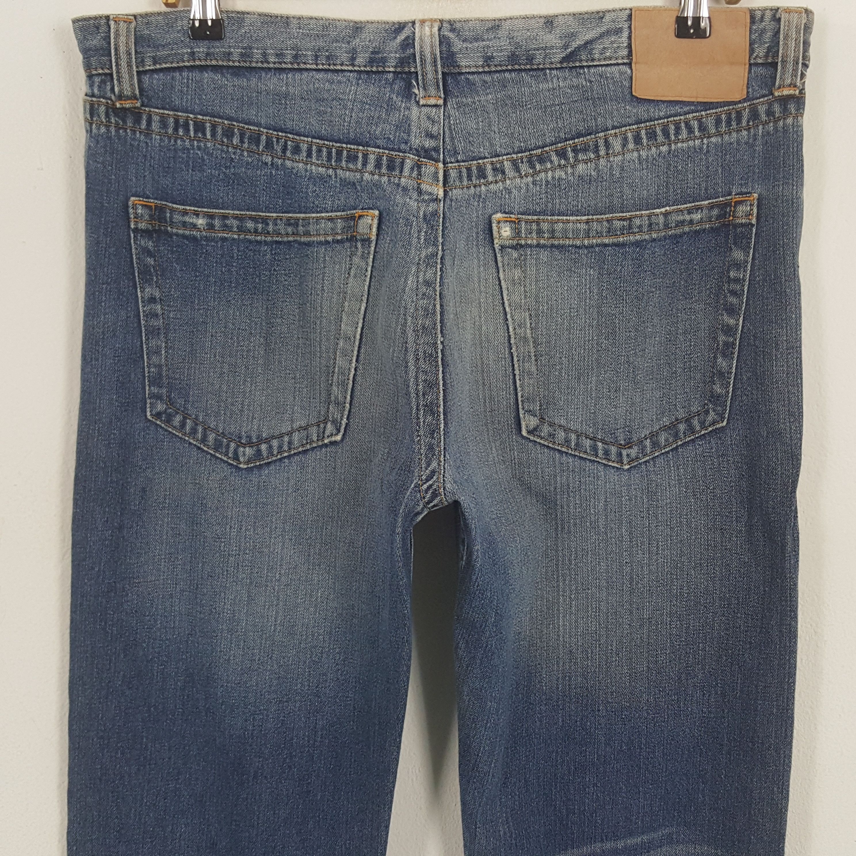 Japanese Brand × Vintage Vintage Skeleton Style Art Japan Skulls Denim Jeans Size US 36 / EU 52 - 5 Thumbnail