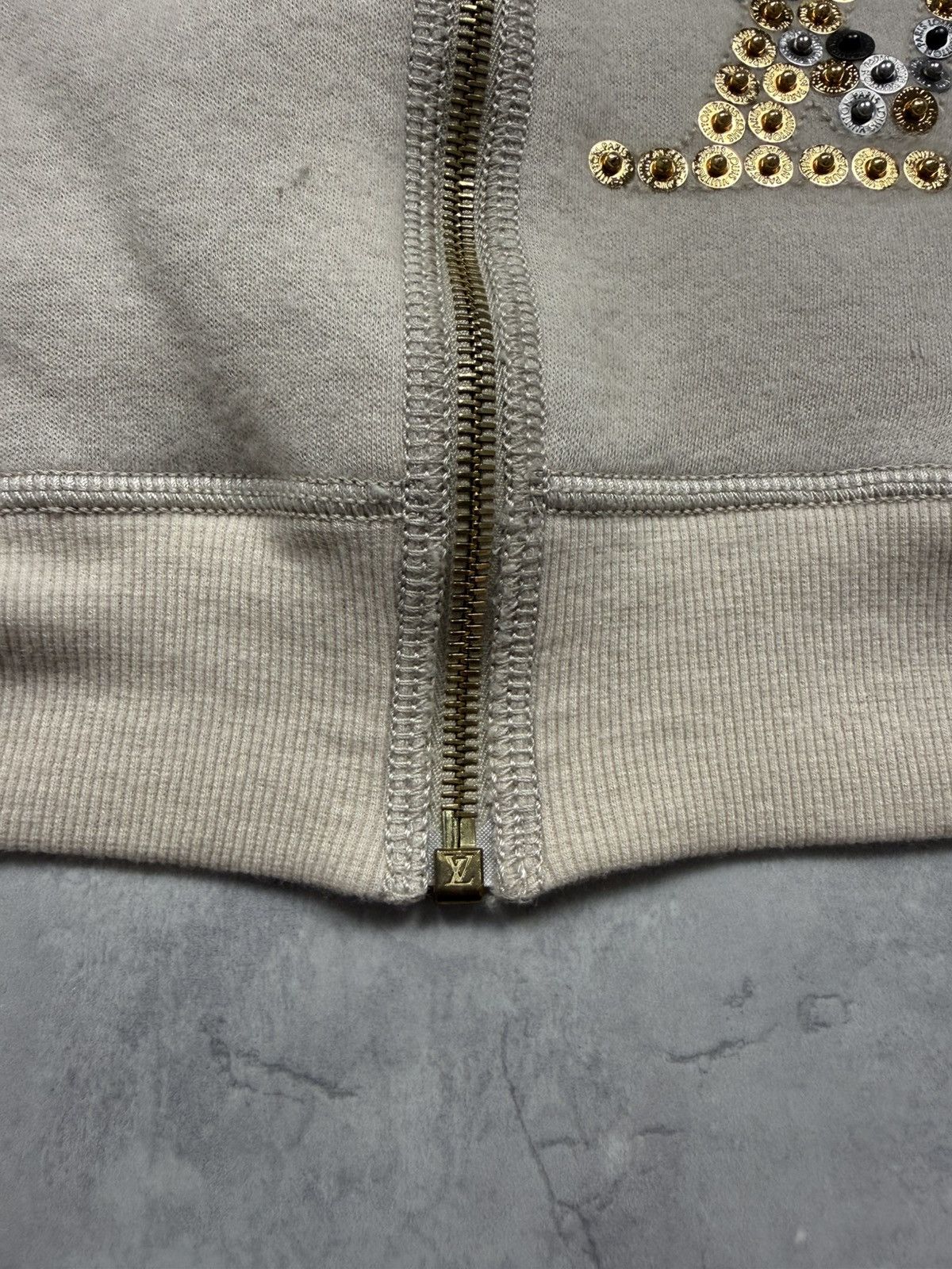 Louis Vuitton Louis Vuitton Vintage Luxury Zip Hoodie Size L / US 10 / IT 46 - 7 Thumbnail