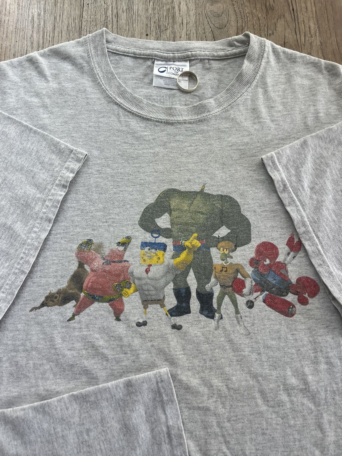 Cartoon Network The SPONGEBOB Movie Sponge out of Water 2015’s Promo Tshirt Size US L / EU 52-54 / 3 - 7 Thumbnail
