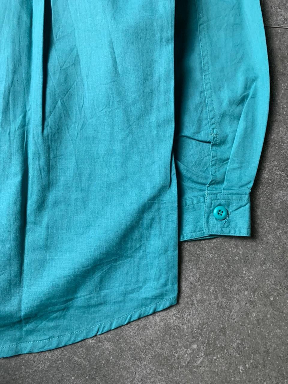 Kansai Yamamoto 1990s Kansai Uniform Hidden Button Work Shirt Size US L / EU 52-54 / 3 - 11 Thumbnail