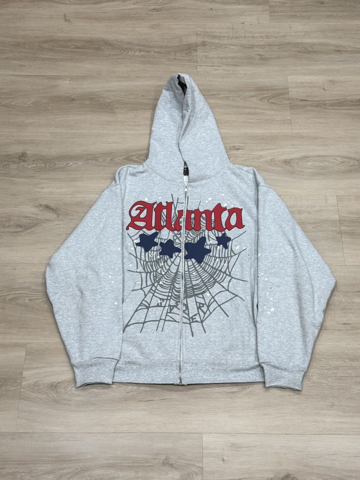 Sp5der Sp5der Worldwide Atlanta Zip Up Hoodie Size US L / EU 52-54 / 3 - 1 Thumbnail