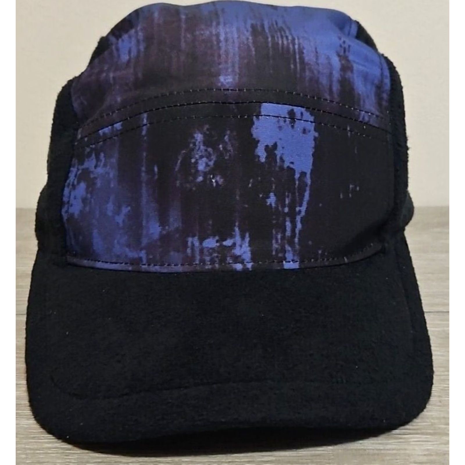 Timberland Timberland Five Panel Hat Aurora Printed Cap Fleece Black Adjustable Unisex Adults Casual Logo American 5 Panel Hat Size US M / EU 48-50 / 2 - 2 Thumbnail
