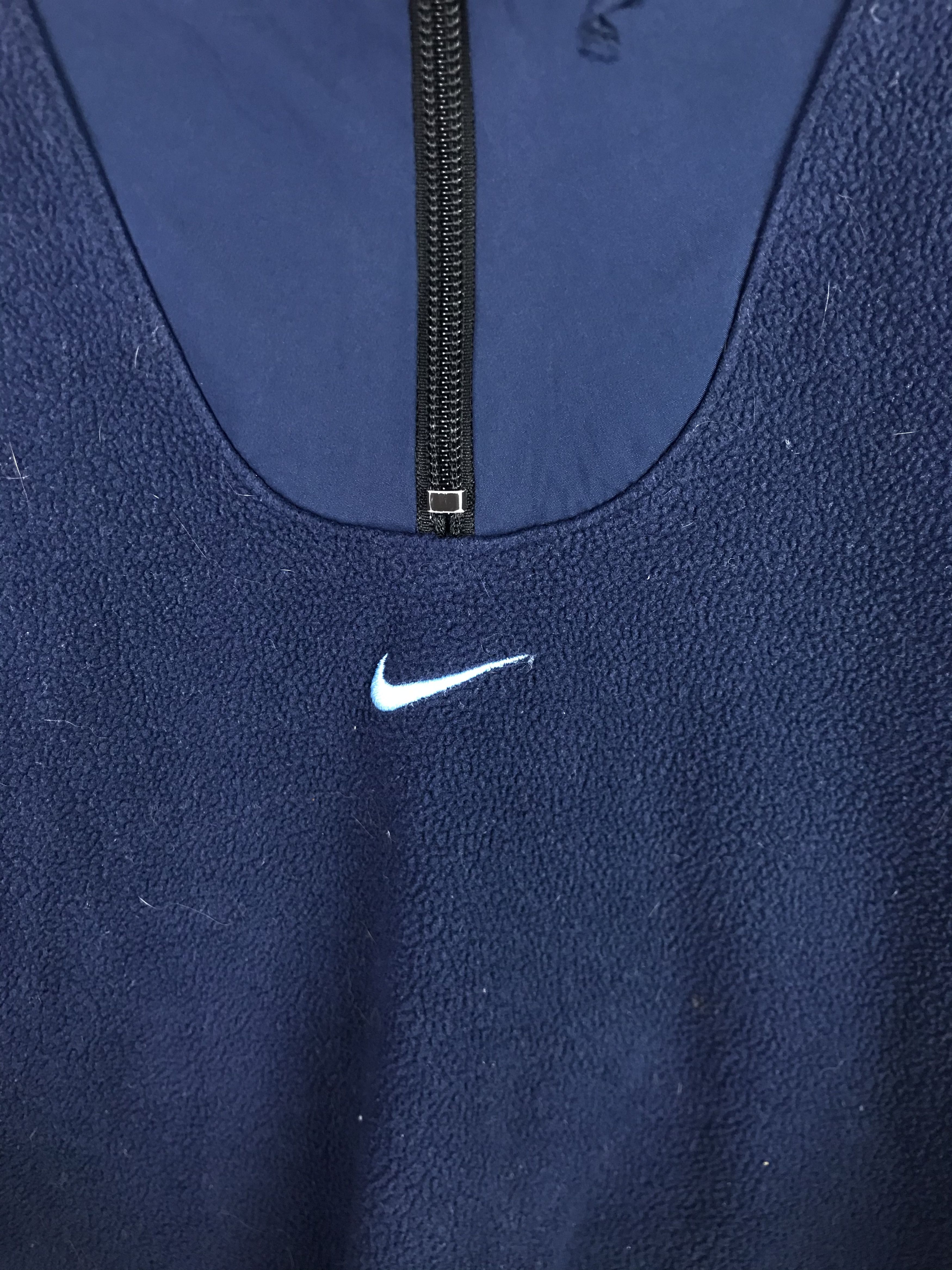 Nike × Nike ACG × Vintage Vintage Y2K Nike Centre Half Zipper Fleece Jacket Size US L / EU 52-54 / 3 - 6 Thumbnail