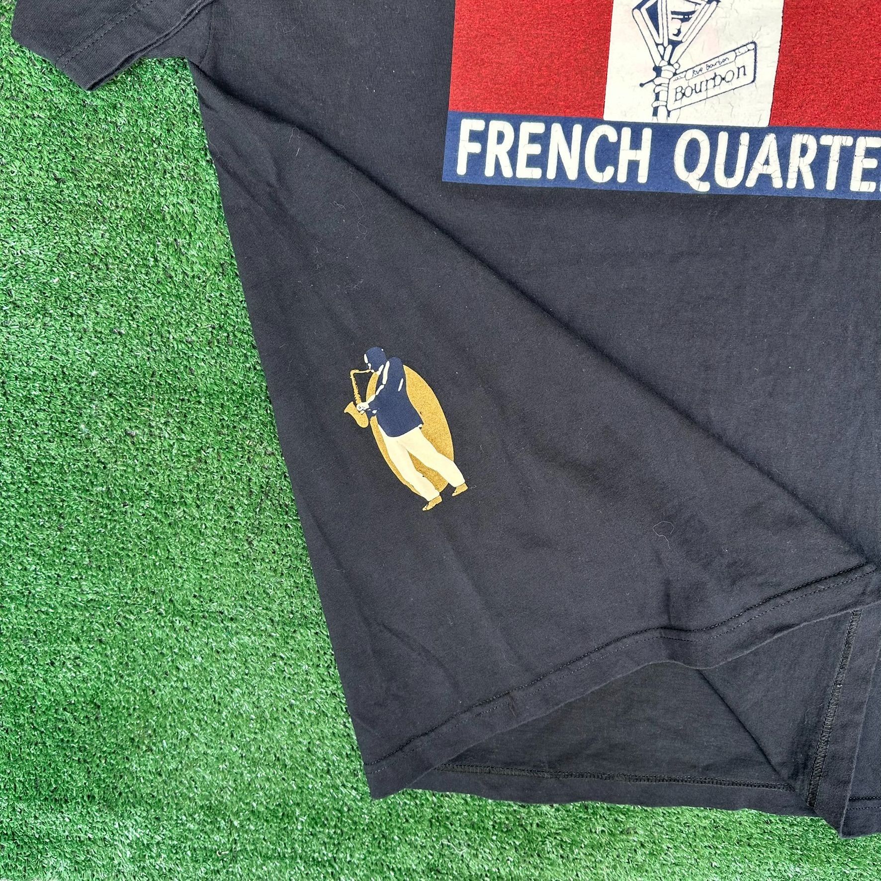 Vintage Vintage 90s New Orleans French Quarter Souvenir T-Shirt Jazz Size US XL / EU 56 / 4 - 3 Thumbnail