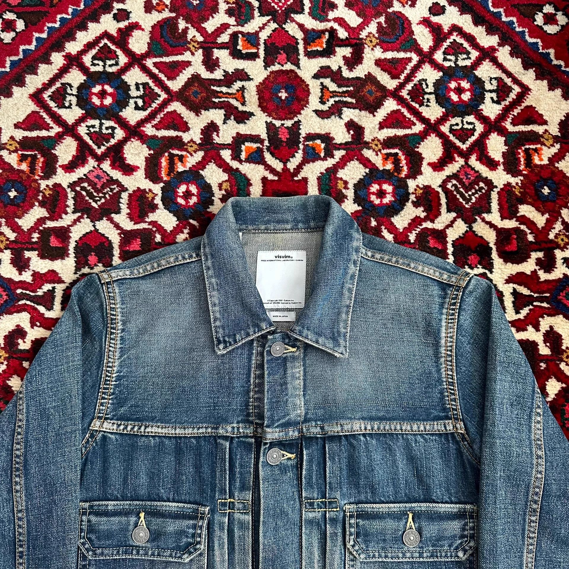 Visvim visvim 12aw 101 denim jacket 1 mud wash Size US S / EU 44-46 / 1 - 4 Thumbnail