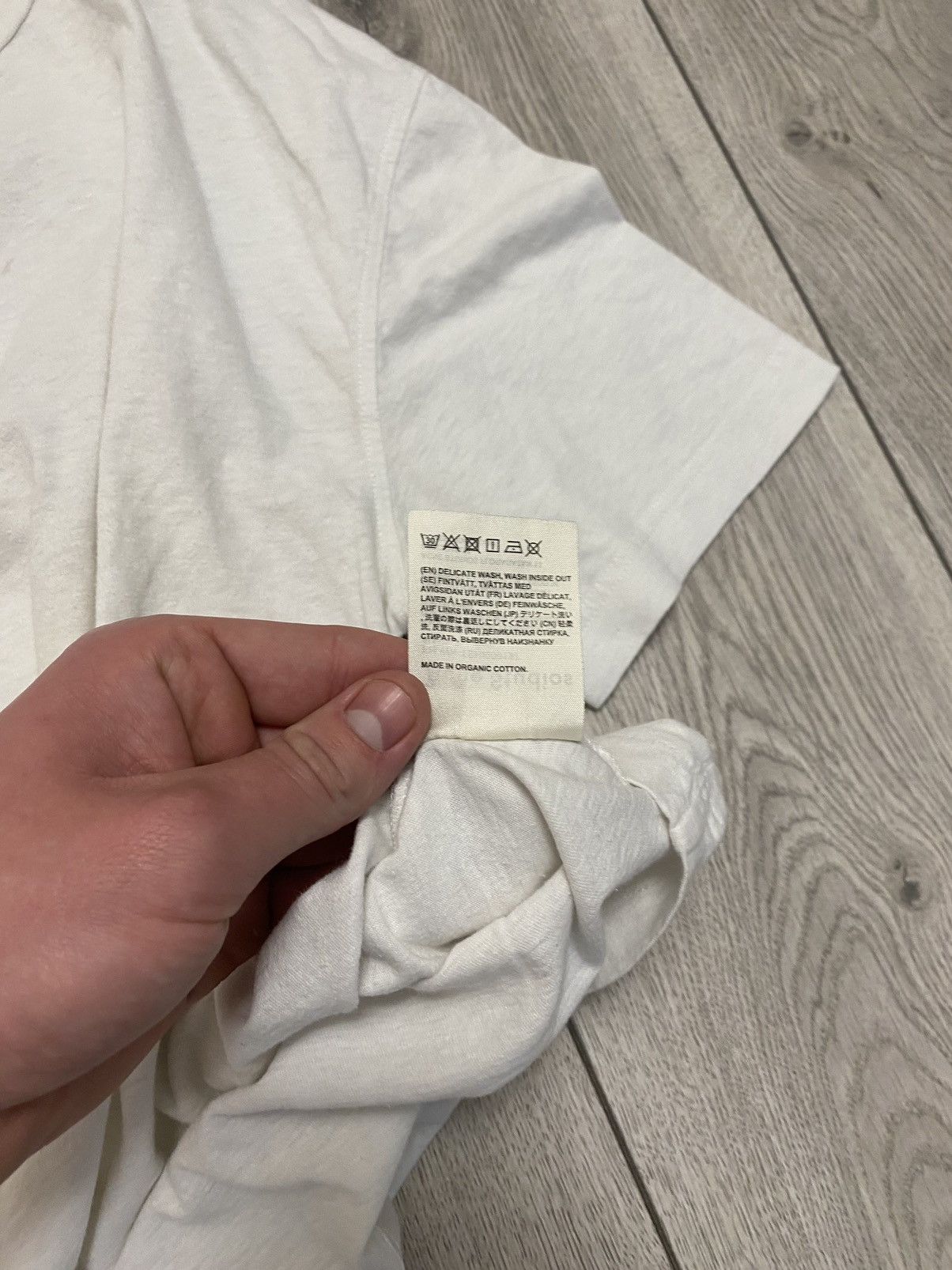 Acne Studios Acne Studios Big Logo fur T-Shirt Size US M / EU 48-50 / 2 - 9 Thumbnail