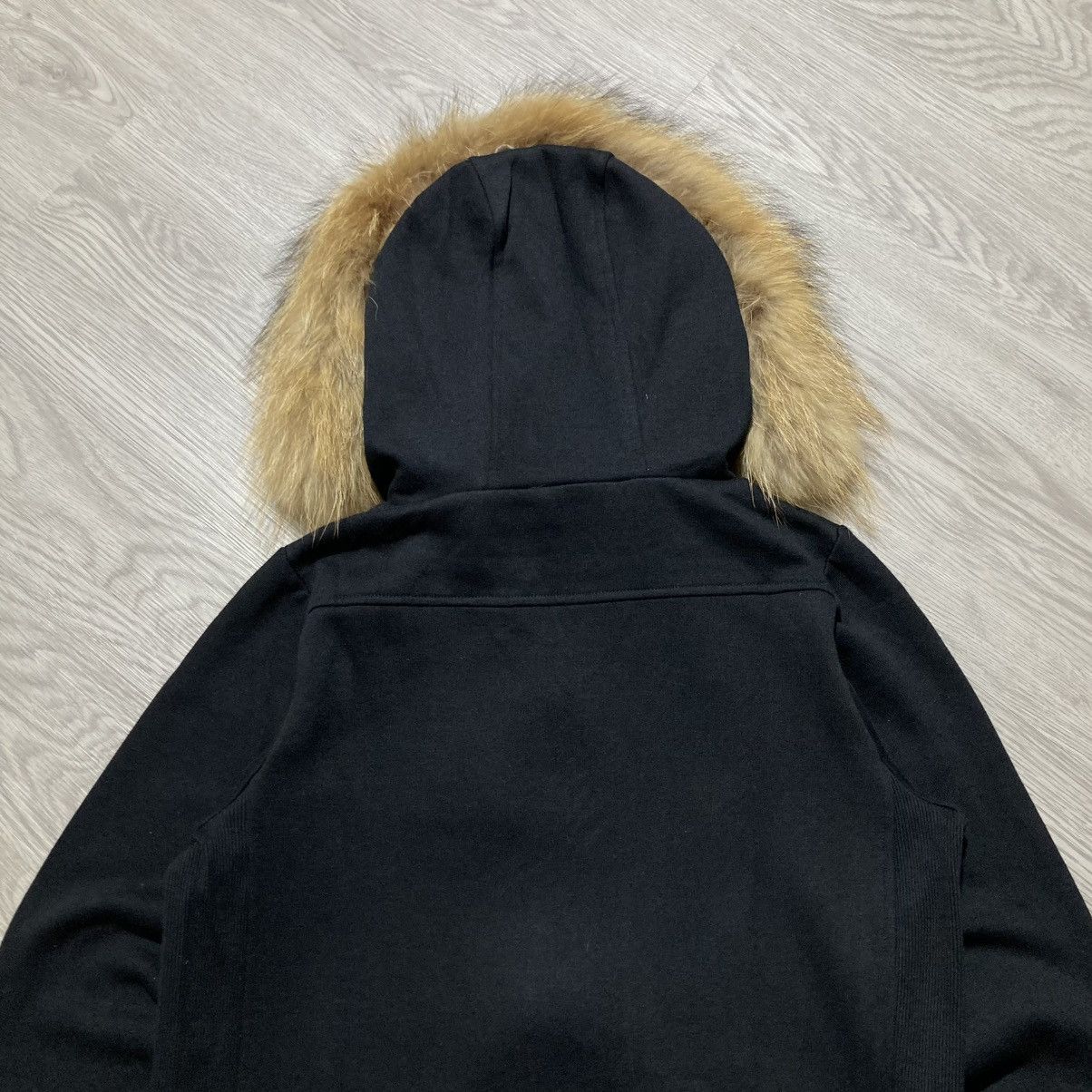 14th Addiction 2000s Lorenzo Fur Ziphoodie Black Lgb Punk Gothic Style Size US M / EU 48-50 / 2 - 13 Thumbnail
