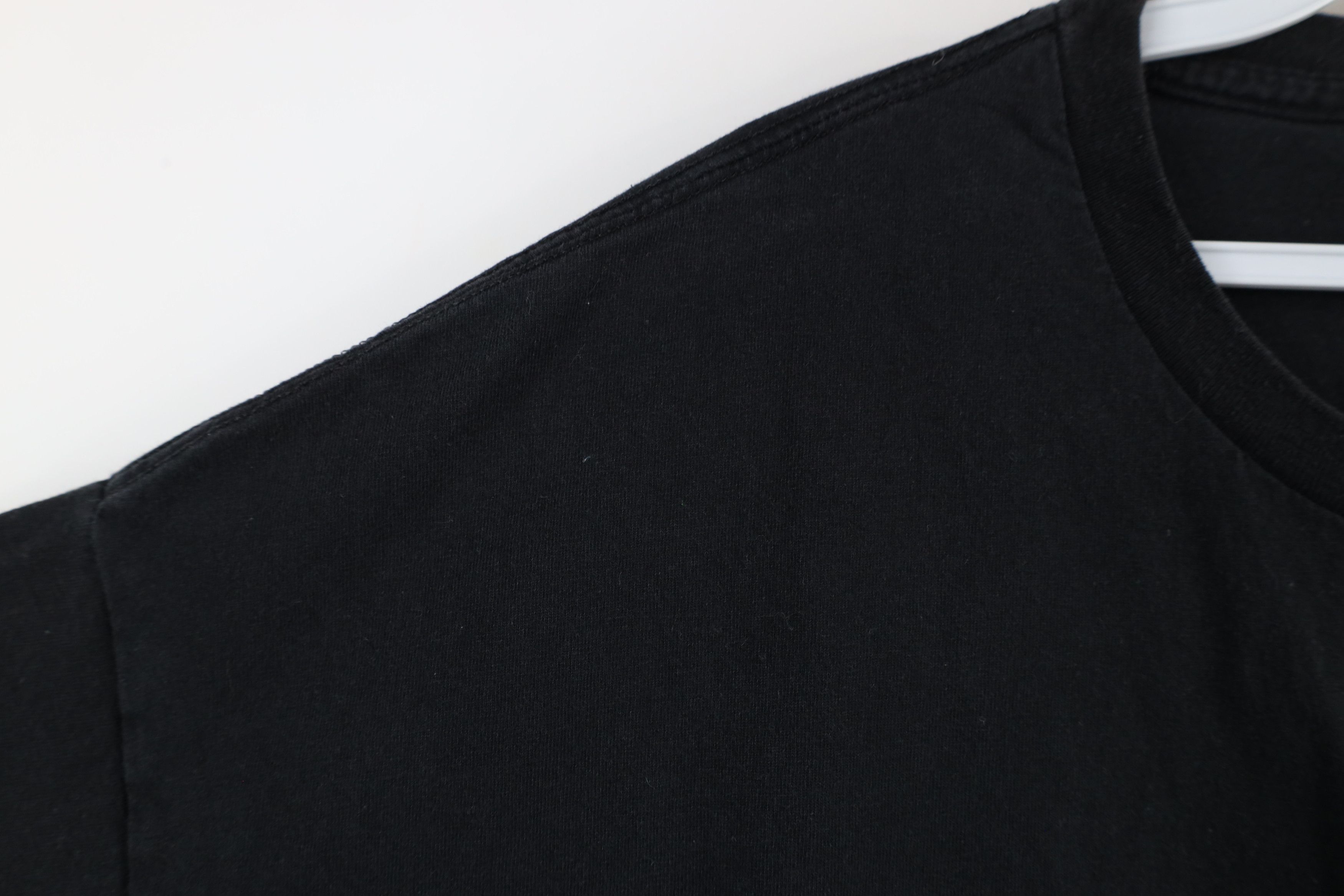 Vintage Vintage 90s Streetwear Short Sleeve T-Shirt Black Cotton Size US XXL / EU 58 / 5 - 5 Thumbnail