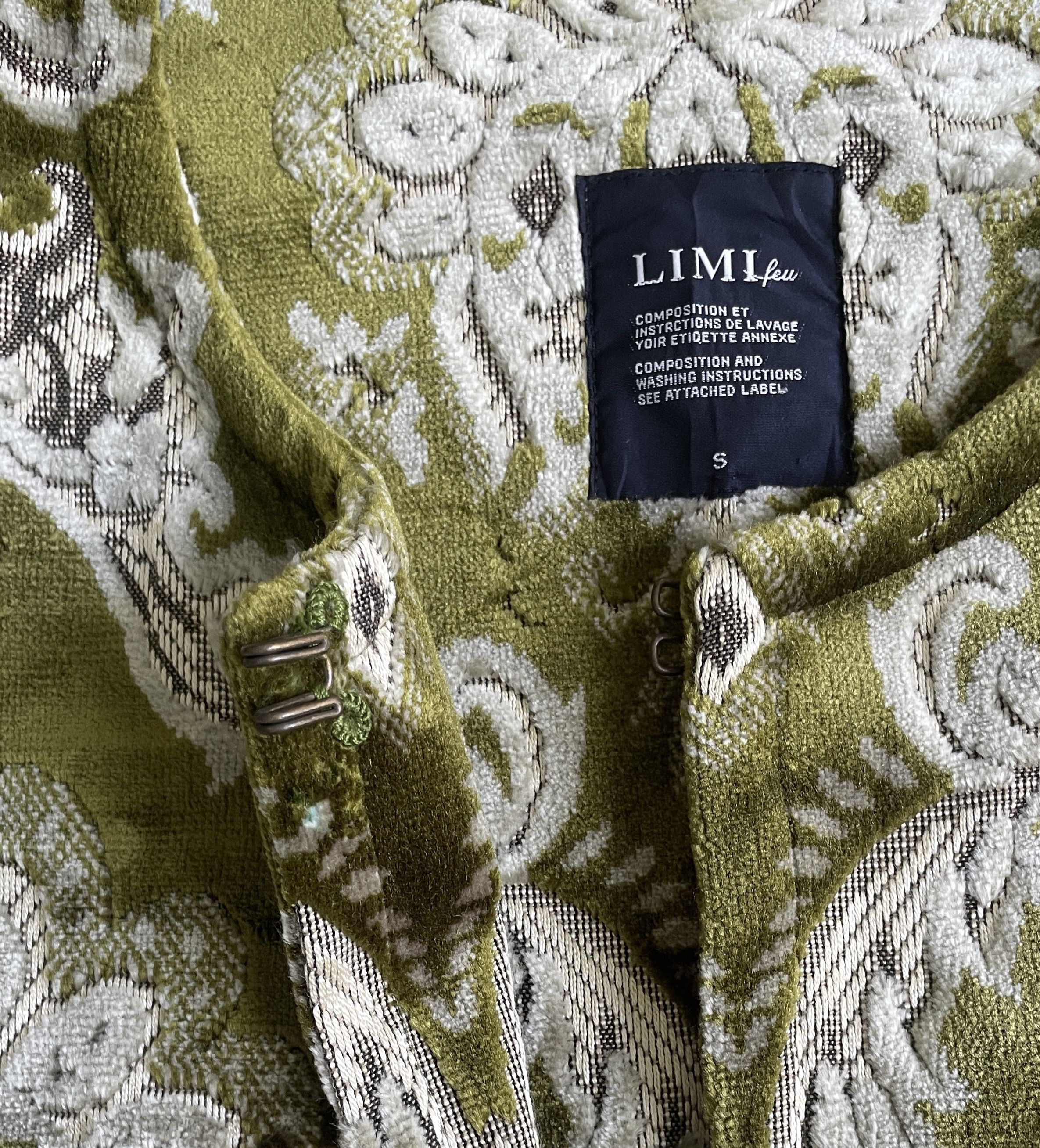 Limi Feu LIMI feu Paisley Jacquard A-Line Zip Dress Size XS / US 0-2 / IT 36-38 - 7 Thumbnail