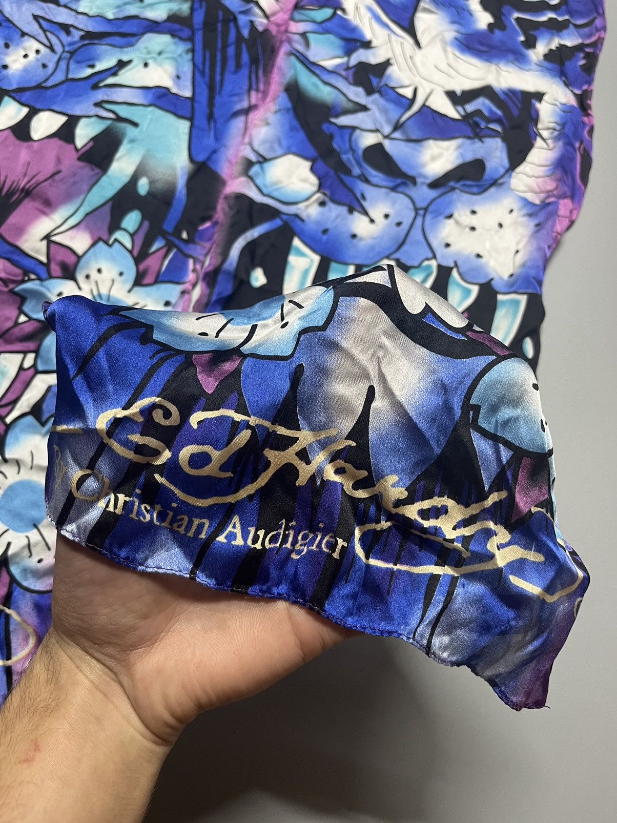 Christian Audigier × Ed Hardy × Vintage Ed Hardy scarf Size ONE SIZE - 3 Thumbnail