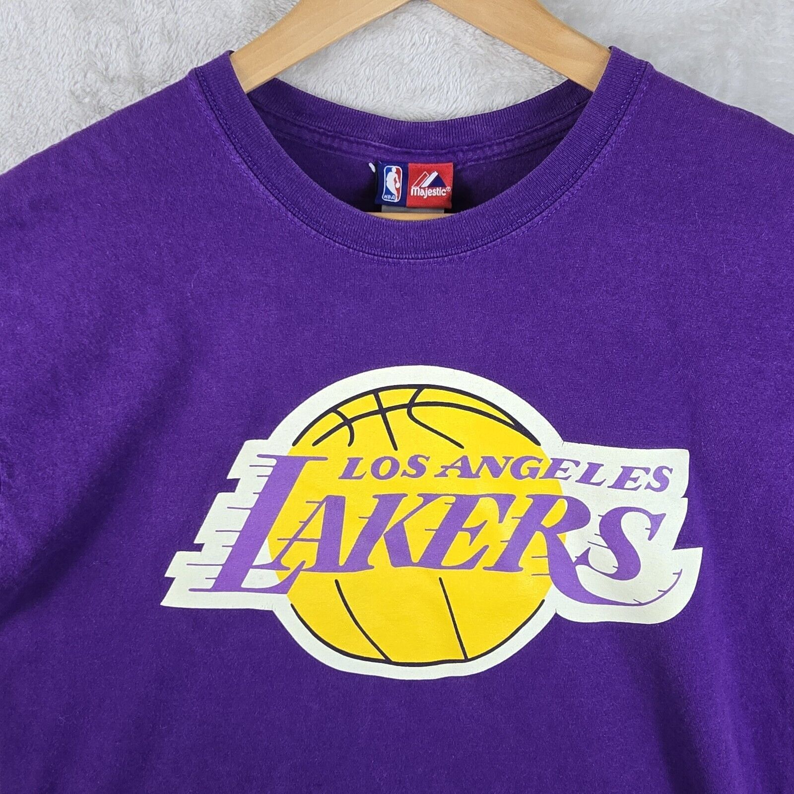 Majestic Majestic Kobe Bryant Shirt Size Large LA Lakers NBA Y2K Vtg Size US L / EU 52-54 / 3 - 7 Thumbnail