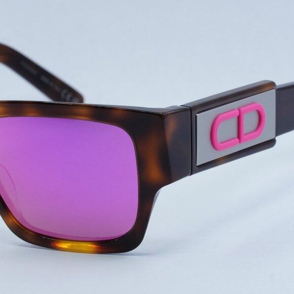 Dior 🕶️ New Dior CD SU 26N7 Sunglasses - Brown Tortoiseshell Size ONE SIZE - 4 Thumbnail