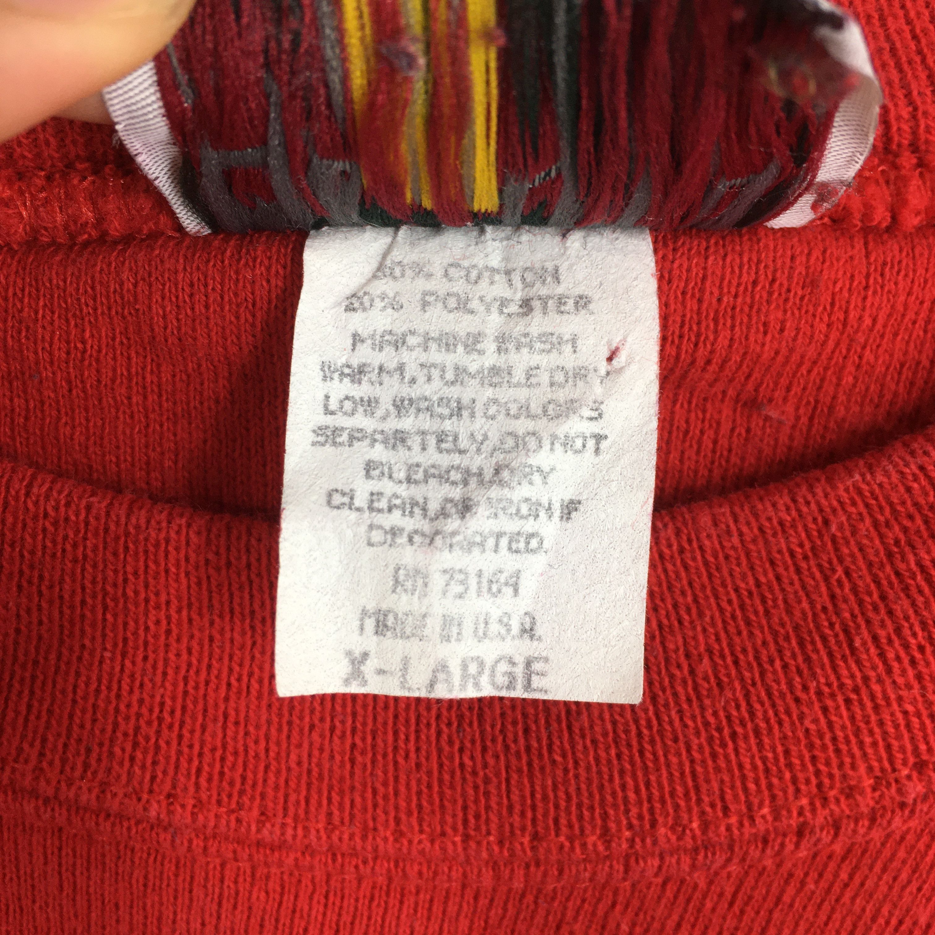 NCAA × Vintage Vintage Nebraska Cornhuskers Football Sweatshirts XLarge Size US XL / EU 56 / 4 - 6 Thumbnail