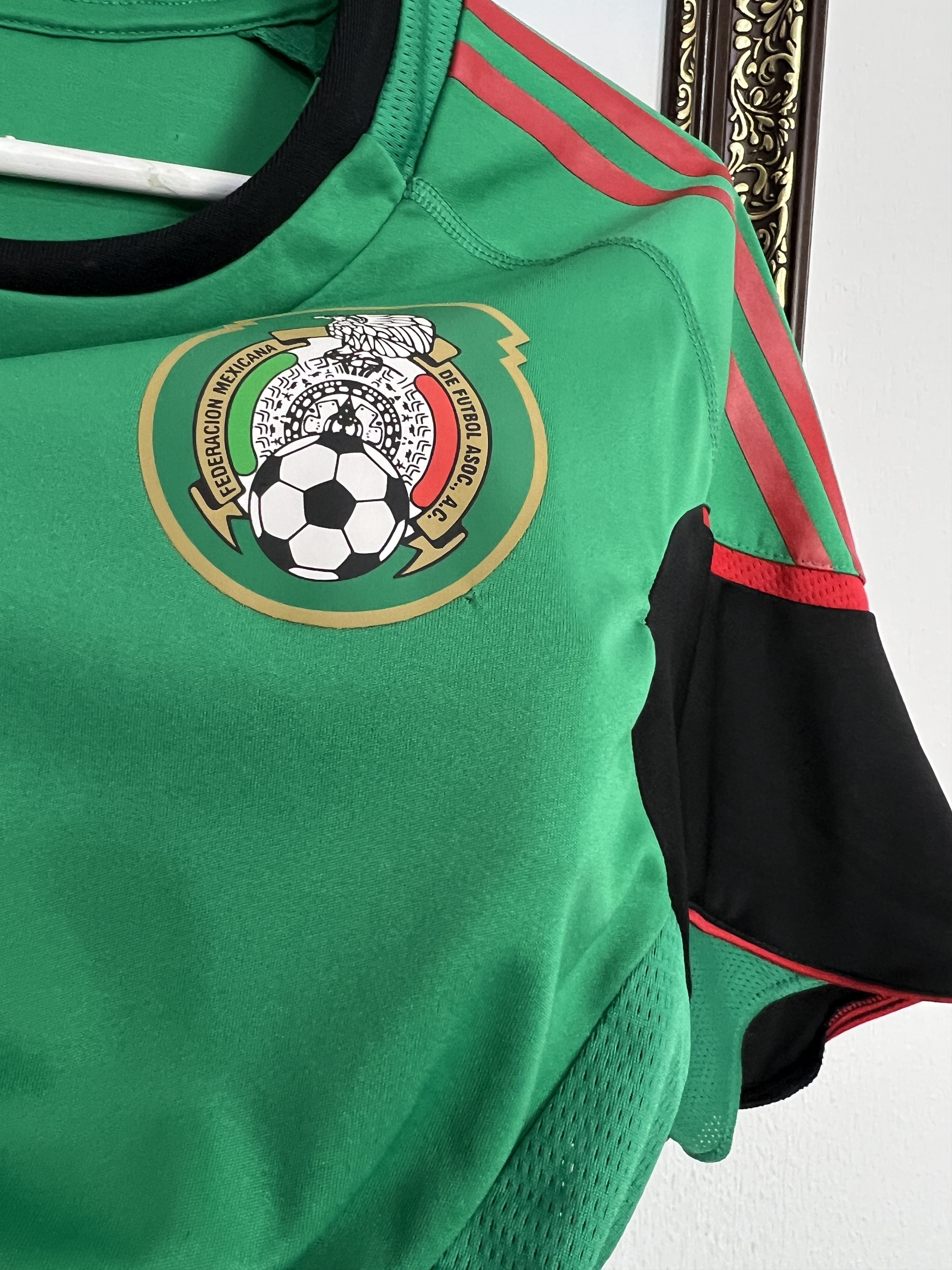 Adidas Mexico Train Football Shirt Formation Player Soccer Jersey Size US L / EU 52-54 / 3 - 5 Thumbnail