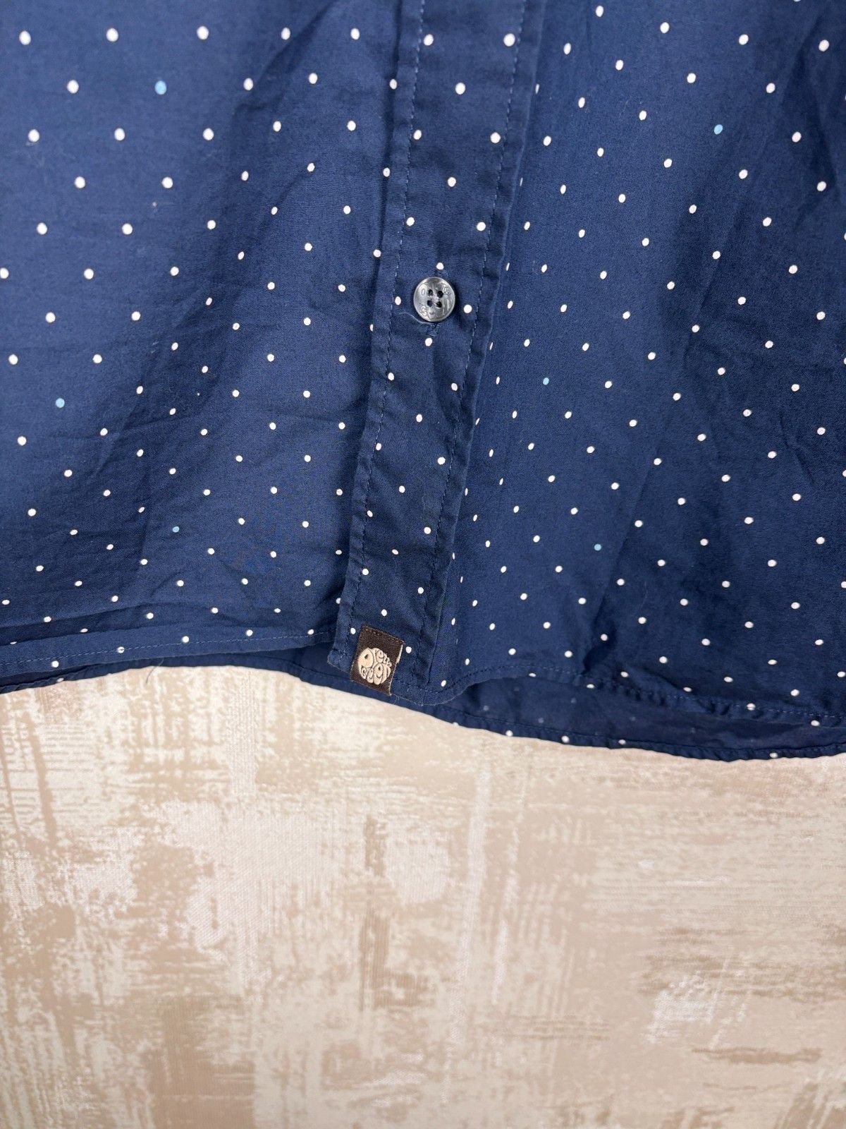 Pretty Green Pretty Green Polka Dot Shirt Long Sleeve Slim Fit Size US L / EU 52-54 / 3 - 7 Thumbnail