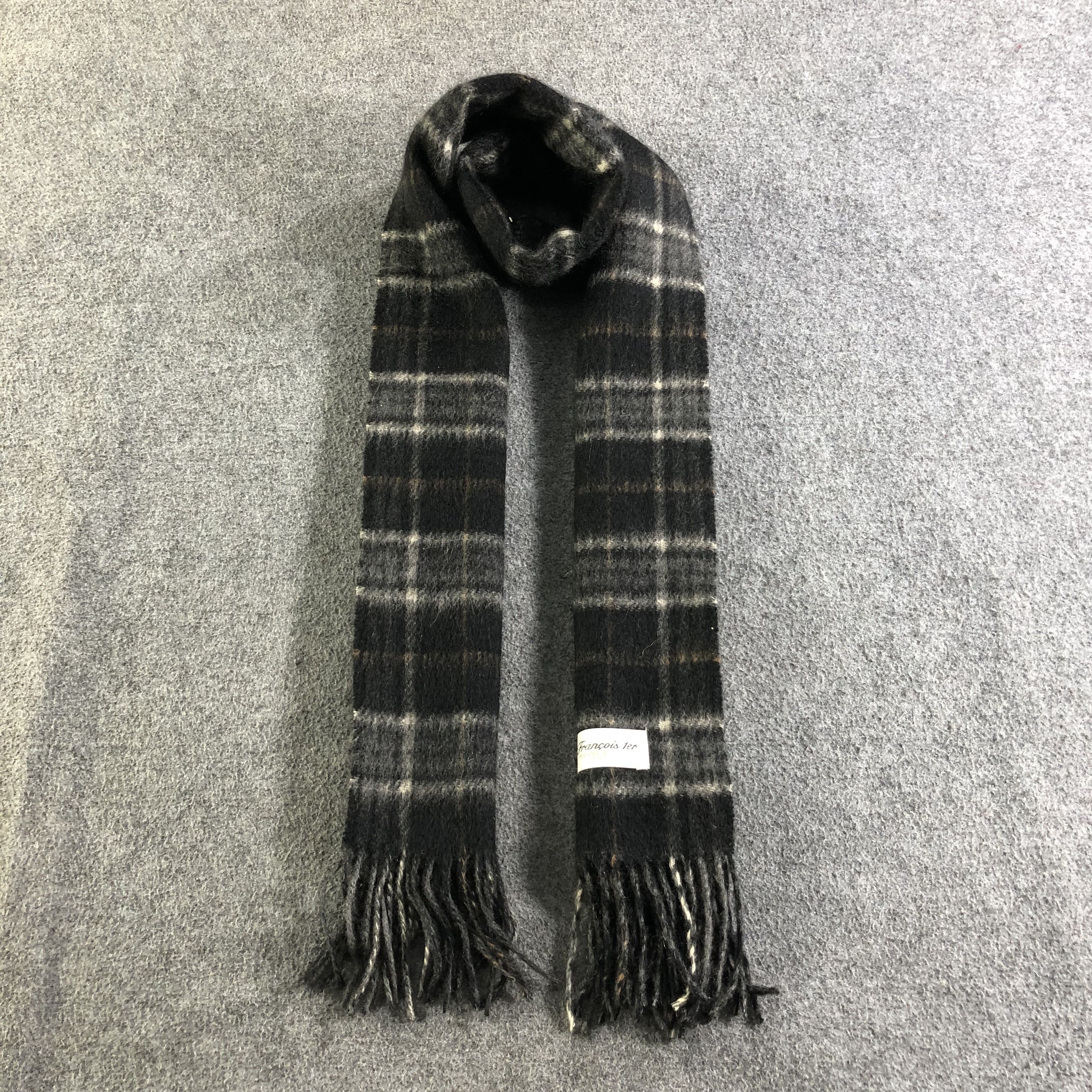 Pierre Balmain Pierre Balmain Cashmere Scarf Muffler V1944 Size ONE SIZE - 1 Thumbnail
