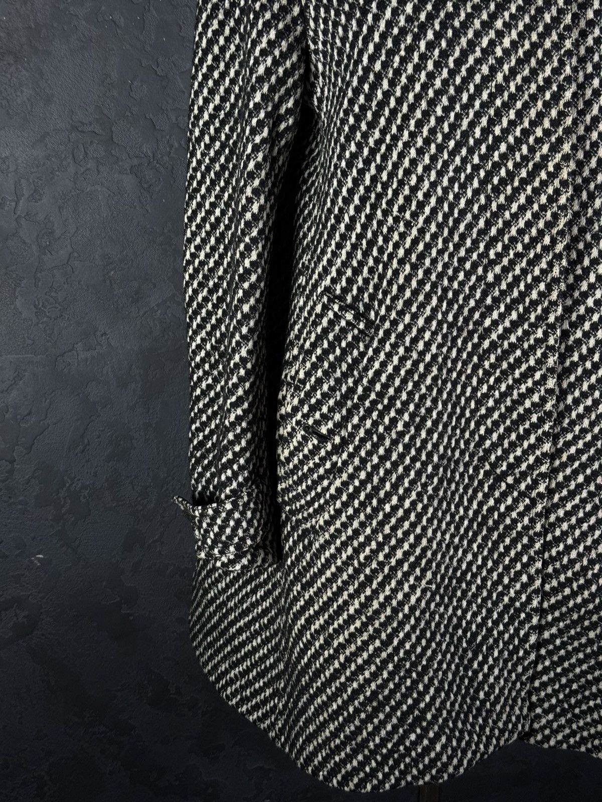 Burberry Prorsum Burberry Prorsum Women’s Wool Coat Houndstooth Size M / US 6-8 / IT 42-44 - 6 Thumbnail