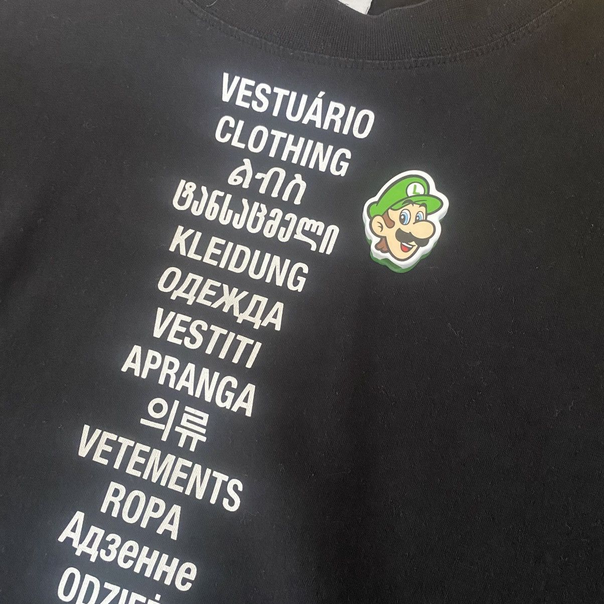 Vetements Vetements Clothing Language Tee Size US S / EU 44-46 / 1 - 2 Thumbnail