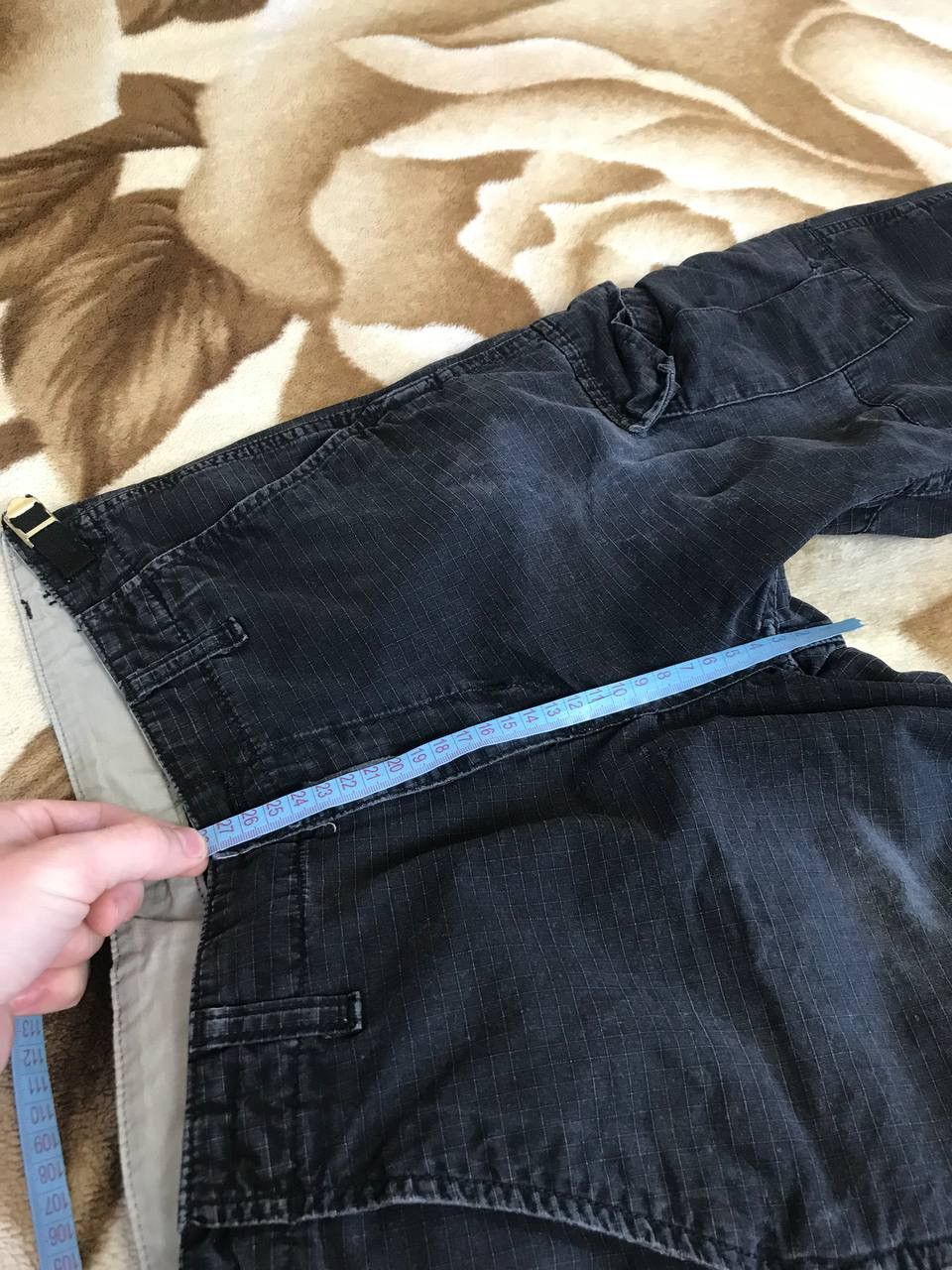 Carhartt 🔥 CARHARTT WIP Cargo Distressed Pants Y2K Thrashed Aviator Size US 32 / EU 48 - 14 Thumbnail