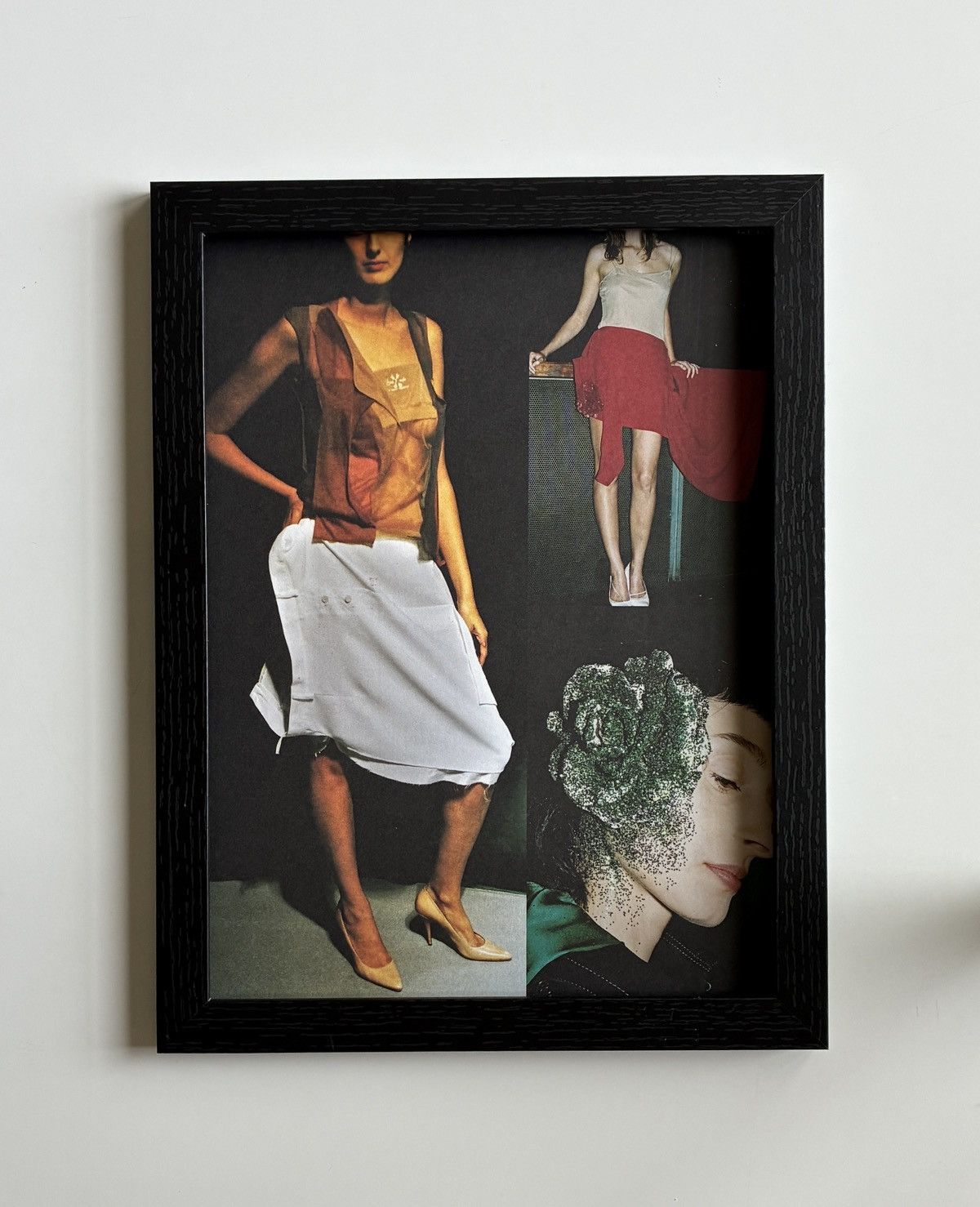Maison Margiela Maison Margiela Archive Fashion photo framed 9x12 Size ONE SIZE - 1 Thumbnail