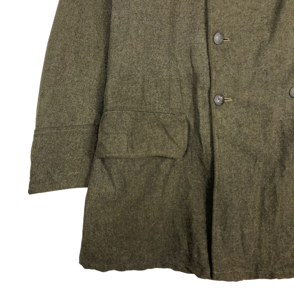 Vintage 🔥TRUE VINTAGE 1940 HEAVY LONG COATS JACKET WORLD WAR II Size US M / EU 48-50 / 2 - 7 Thumbnail