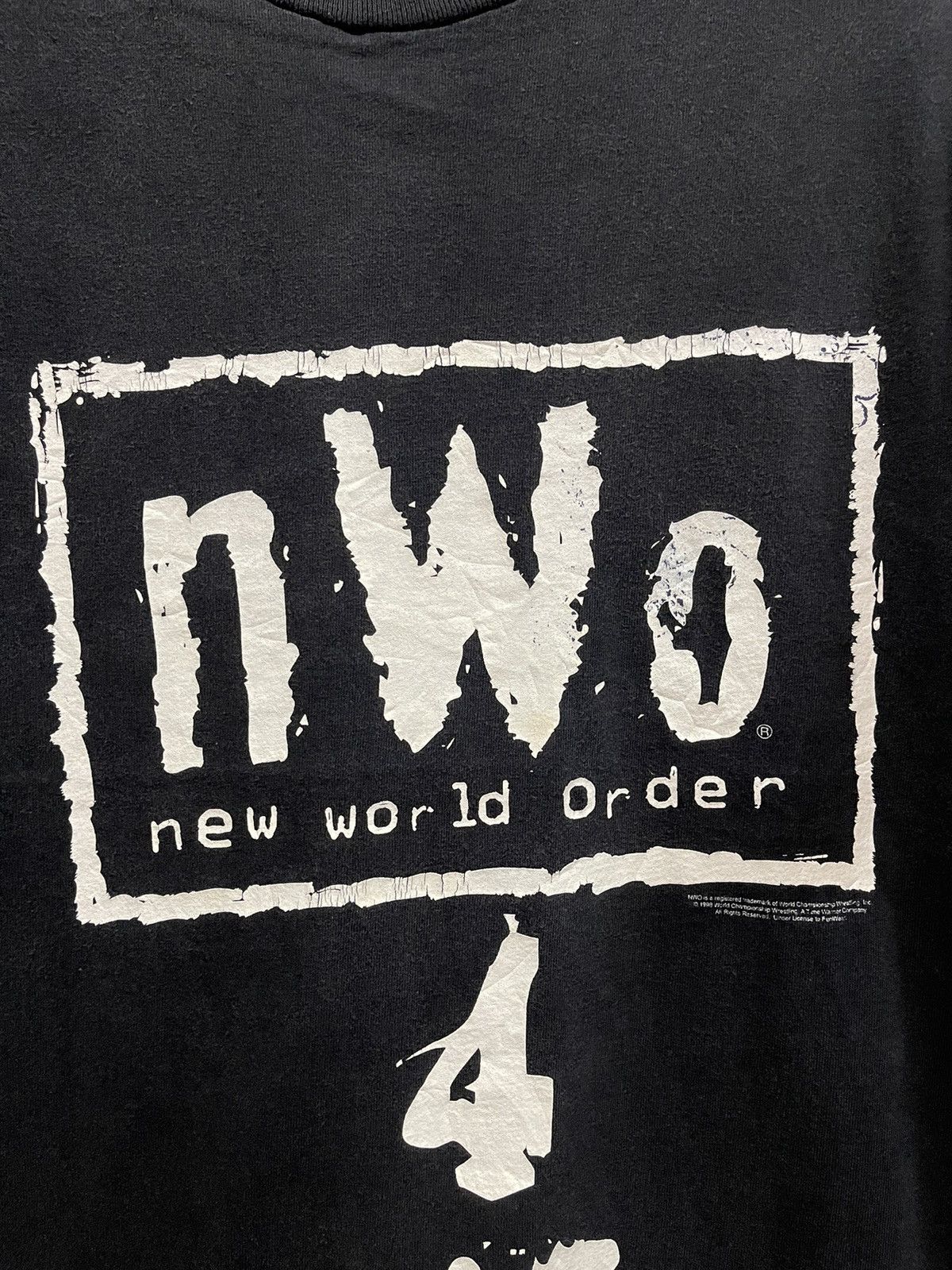 Vintage × WCW/nWo Vintage 90s nWo 4 Life Very Rare🔥🔥🔥 Size US L / EU 52-54 / 3 - 4 Thumbnail