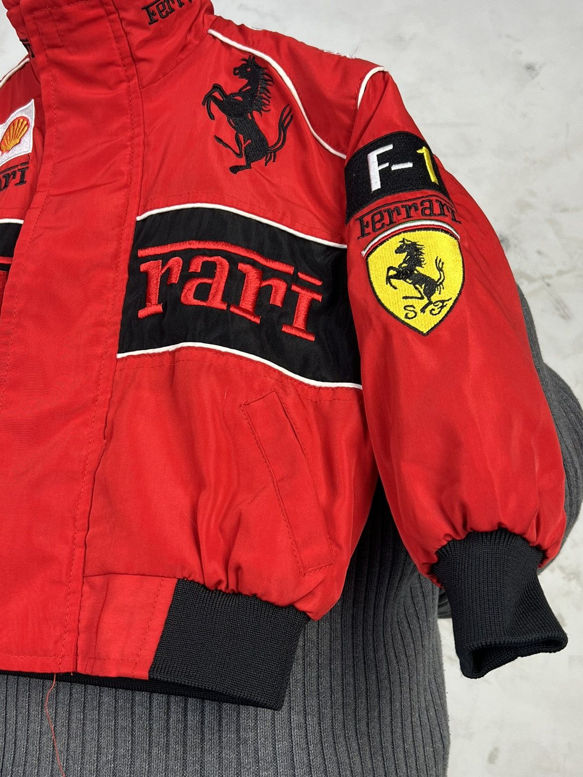 Ferrari Vintage Ferrari F1 Kids Padded Racing Jacket Size XS Size US XXS / EU 40 - 4 Thumbnail