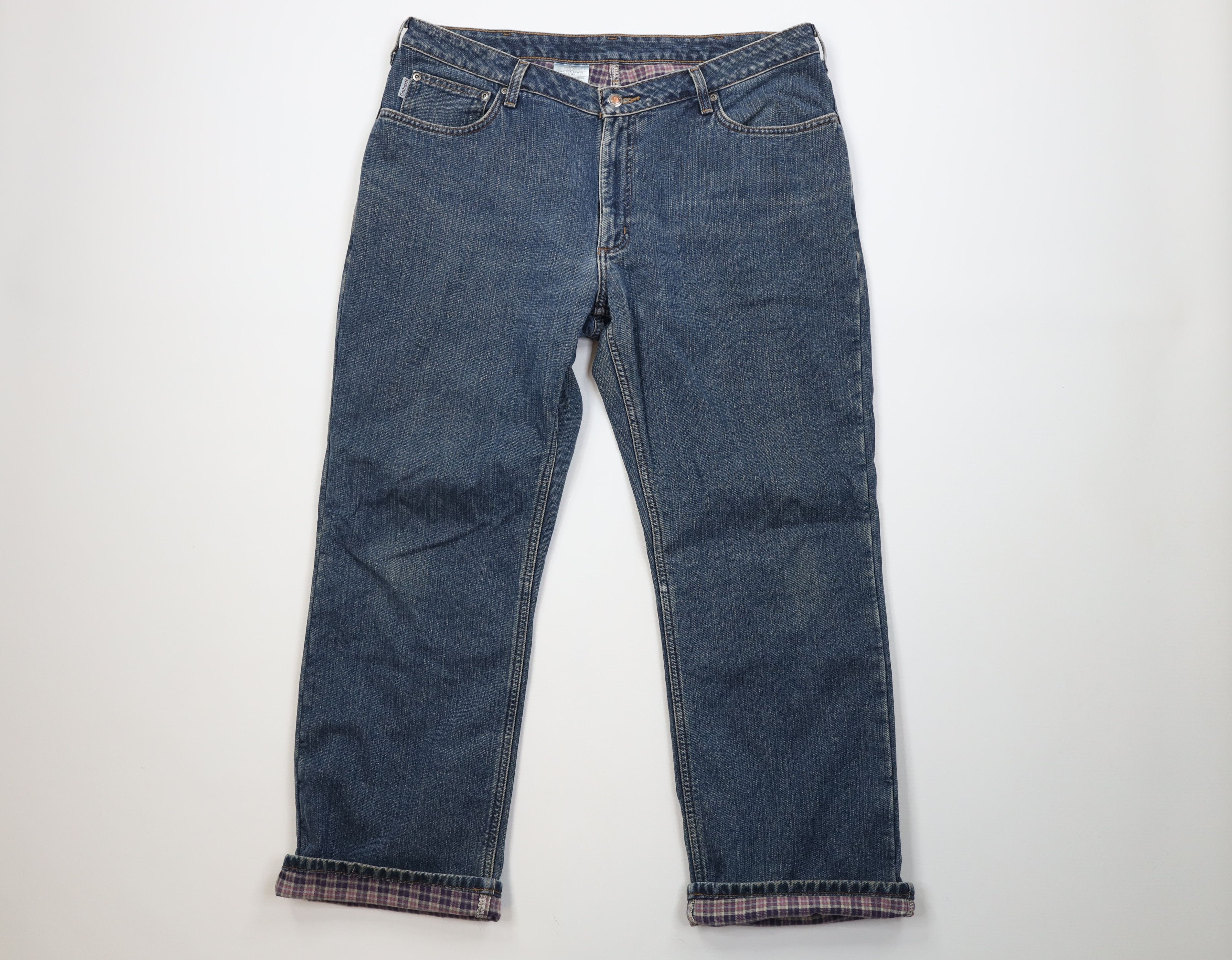 Carhartt Vintage Y2K Carhartt Lined Relaxed Wide Leg Denim Jeans Size 38" / US 16 / IT 52 - 1 Thumbnail