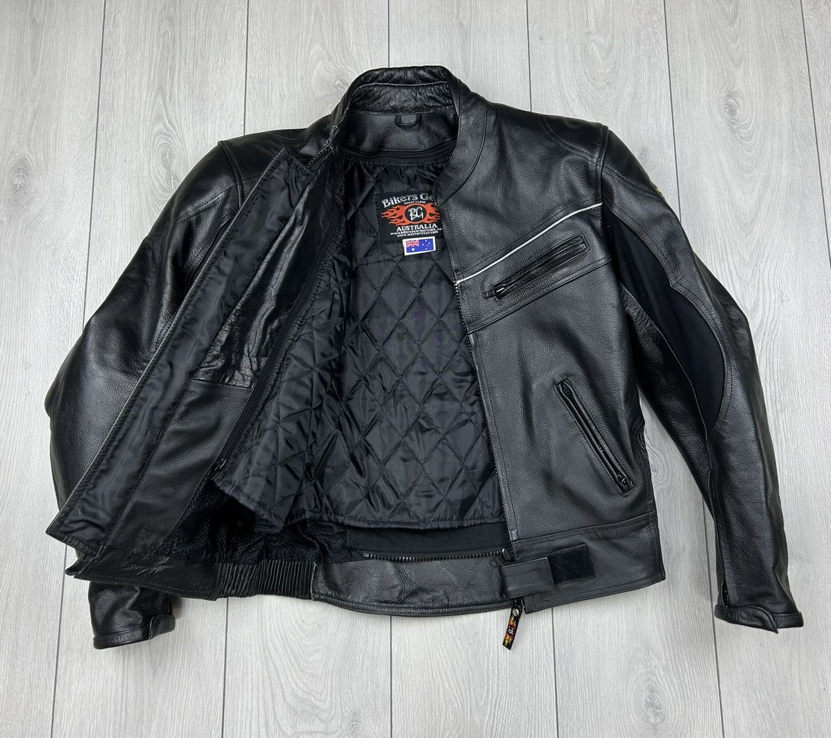 Other Bikers Gear Australia Leather Jacket size M Size US M / EU 48-50 / 2 - 3 Thumbnail