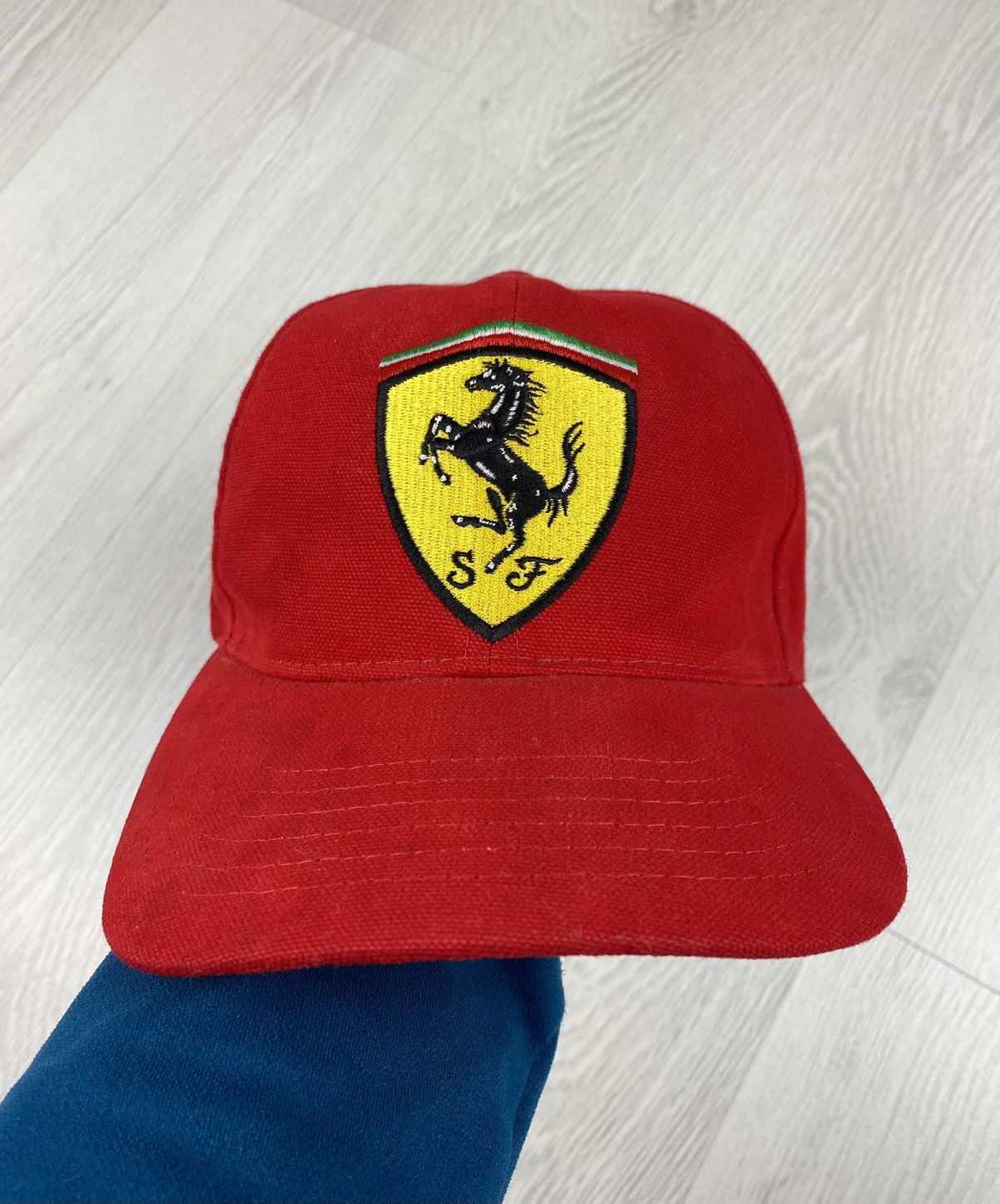 Ferrari Vintage Ferrari Racing Cap Hat F1 like BMW Marlboro Mercedes Size ONE SIZE - 1 Thumbnail