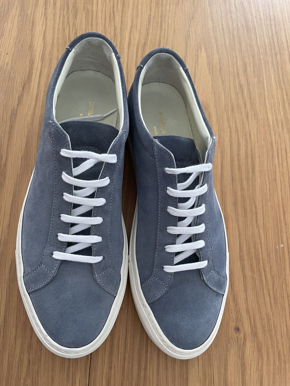 Common Projects Common Projects Achilles suede blue - 42 Size US 9 / EU 42 - 4 Thumbnail