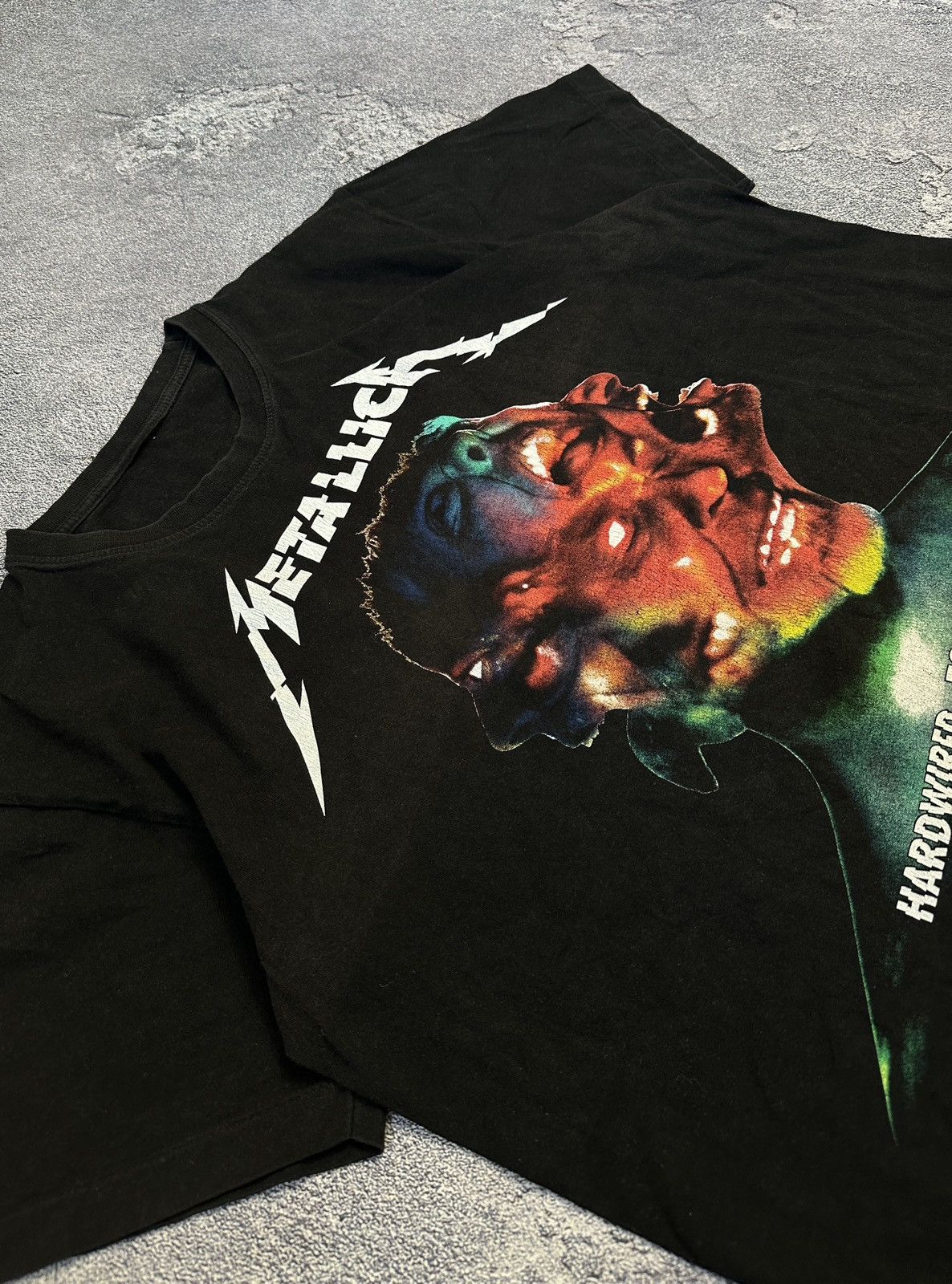 Band Tees Rare Metallica Hardwired Rock Band T-Shirt Black M Size Size US M / EU 48-50 / 2 - 3 Thumbnail