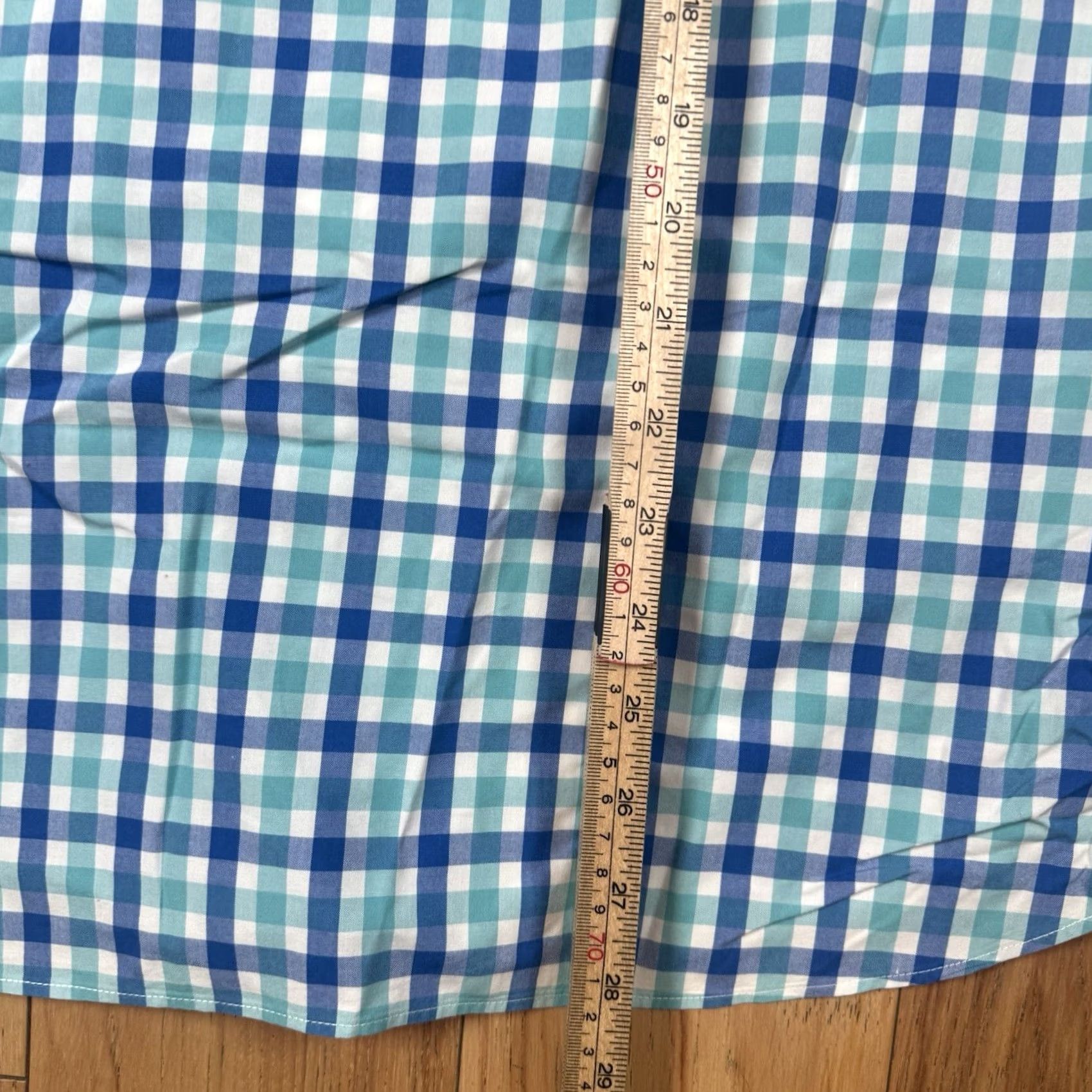 Bonobos Bonobos Button-Up Shirt Mens Small S Plaid Long Sleeve Lightweight Multicolor Size 36R - 7 Thumbnail