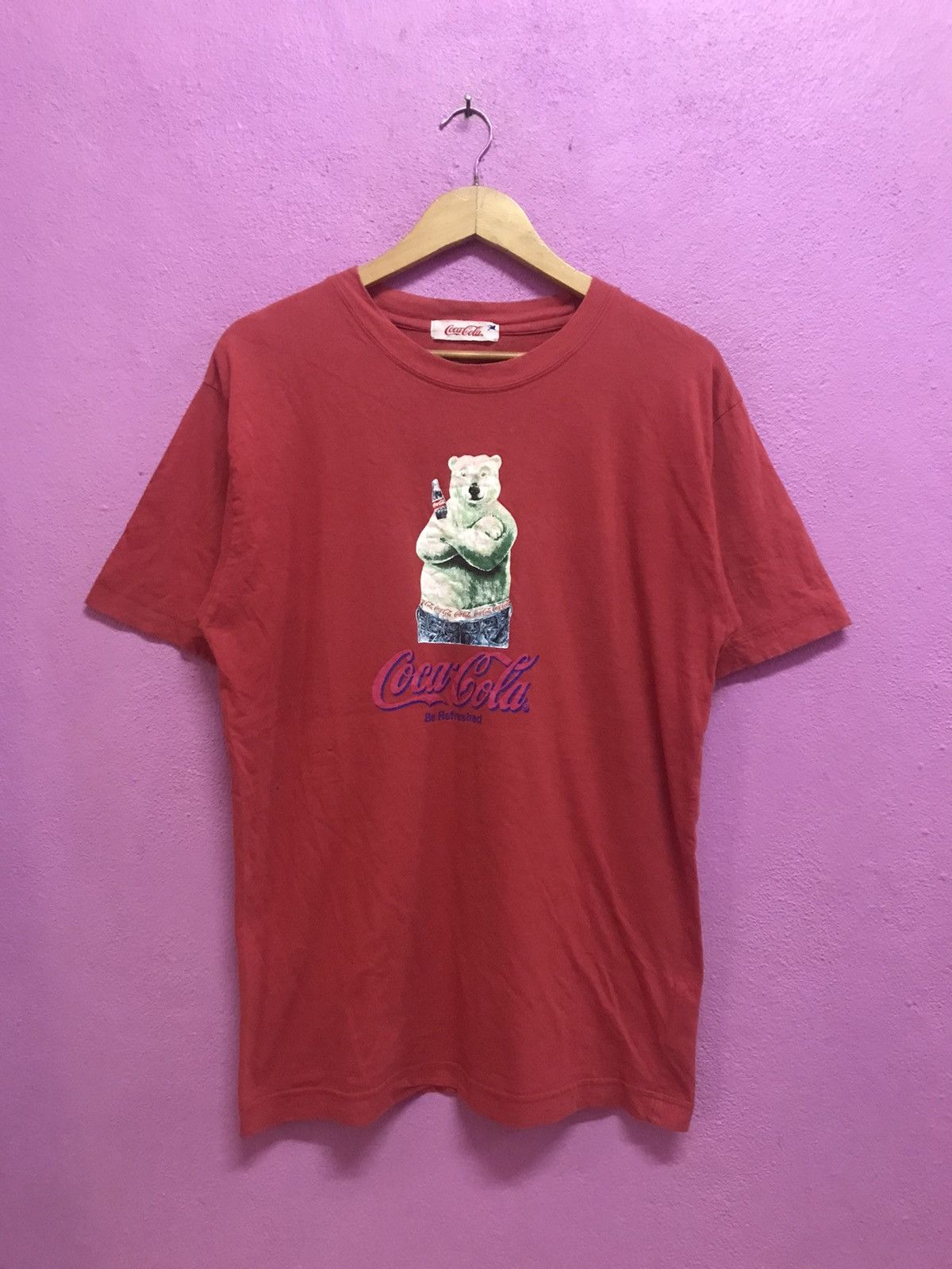 Coca Cola Coca - Cola Bear T-Shirts Size L Size US L / EU 52-54 / 3 - 1 Thumbnail