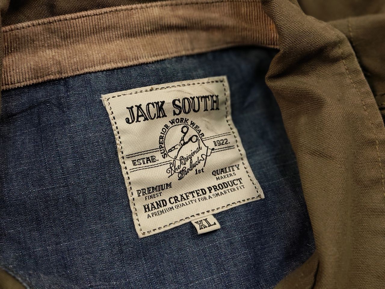 Japanese Brand Vintage Japanese Hand Crafted Work Canvas pocket Jacket Size US XL / EU 56 / 4 - 8 Thumbnail