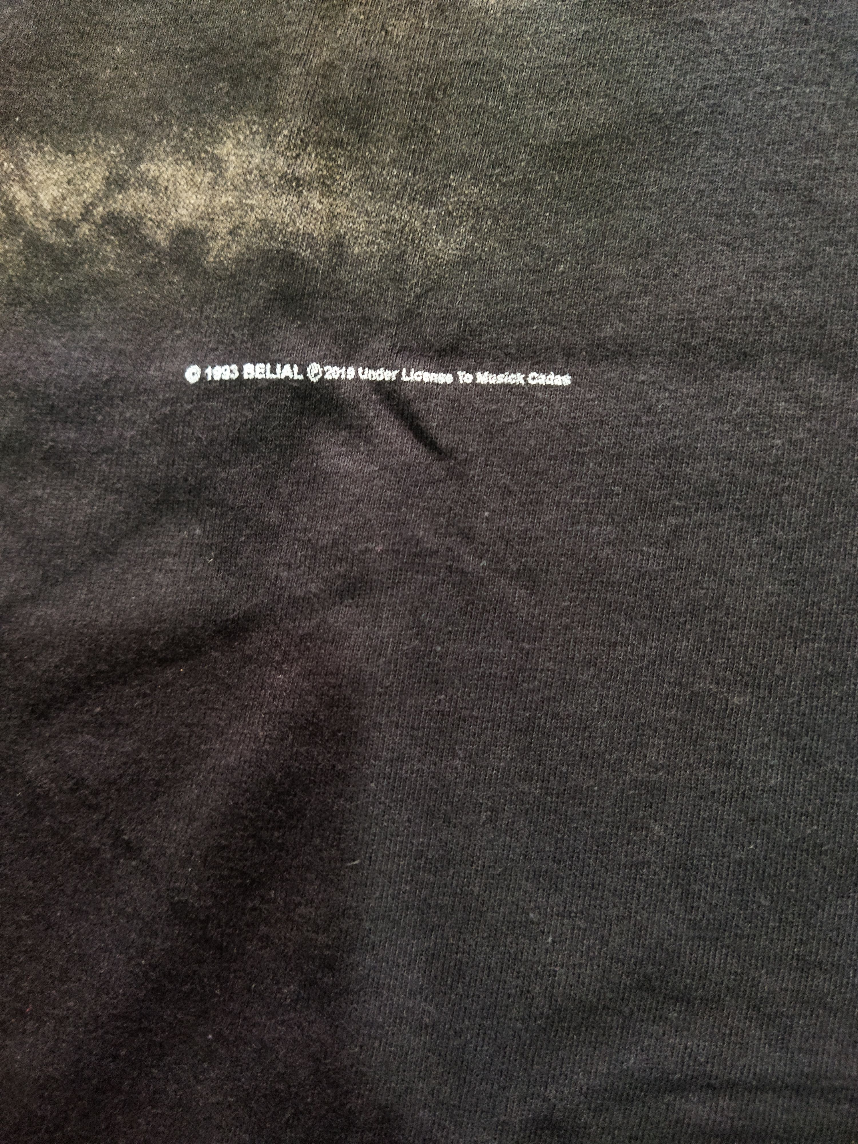 Band Tees BELIAL never again Size US L / EU 52-54 / 3 - 5 Thumbnail