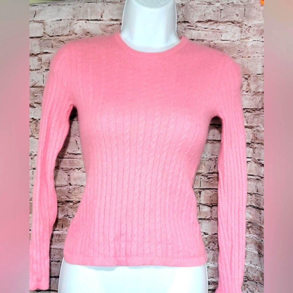 Lands' End Women's Lands' End Kaschmir pullover sweater size xs Size XS / US 0-2 / IT 36-38 - 1 Thumbnail