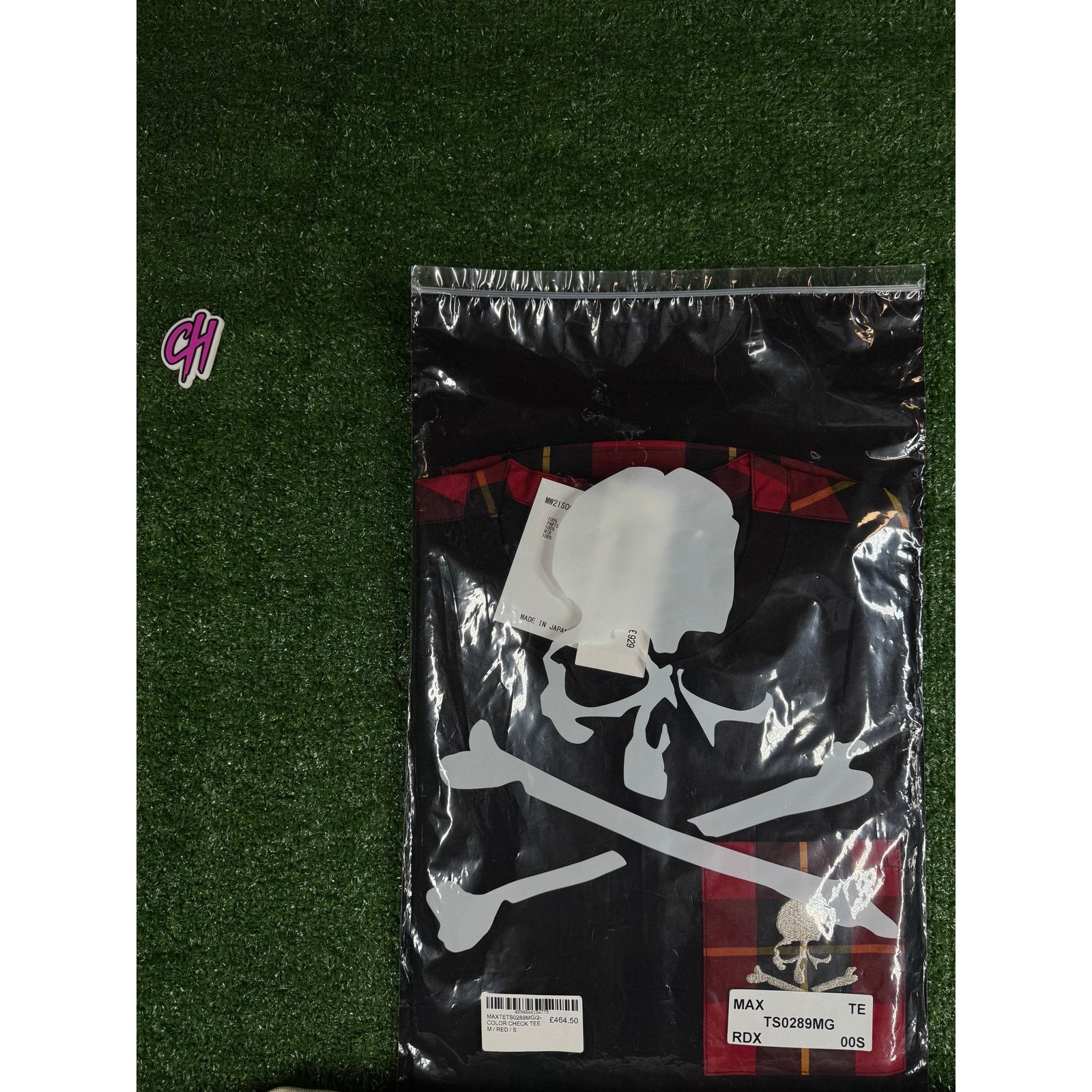 Mastermind Japan Mastermind Vs. Bape Red 2-Color Check T-Shirt Size Small Size US S / EU 44-46 / 1 - 8 Thumbnail
