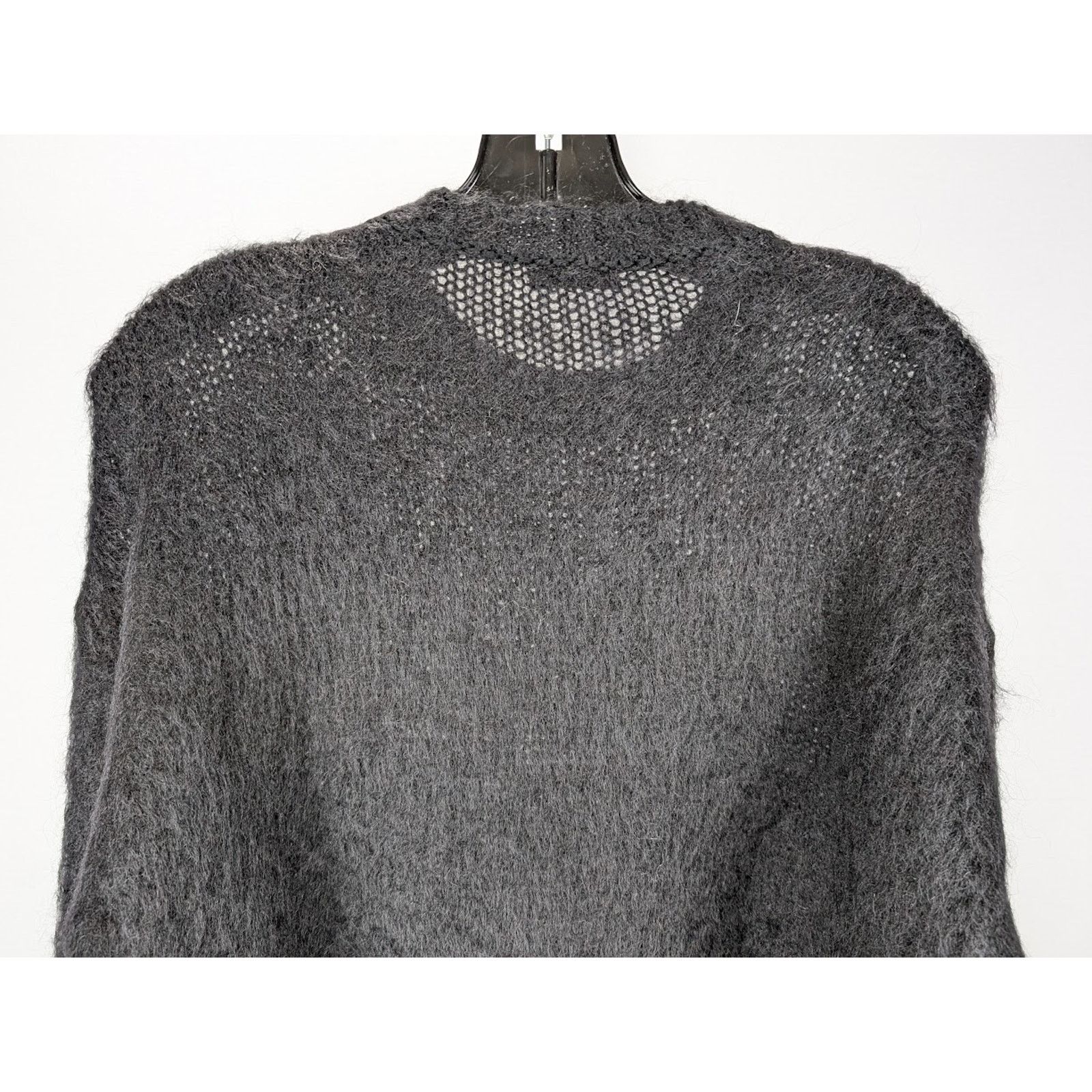 Saint Laurent Paris o1rshd1 Jacquard Sweater in Noir/Naturel Size US M / EU 48-50 / 2 - 10 Thumbnail