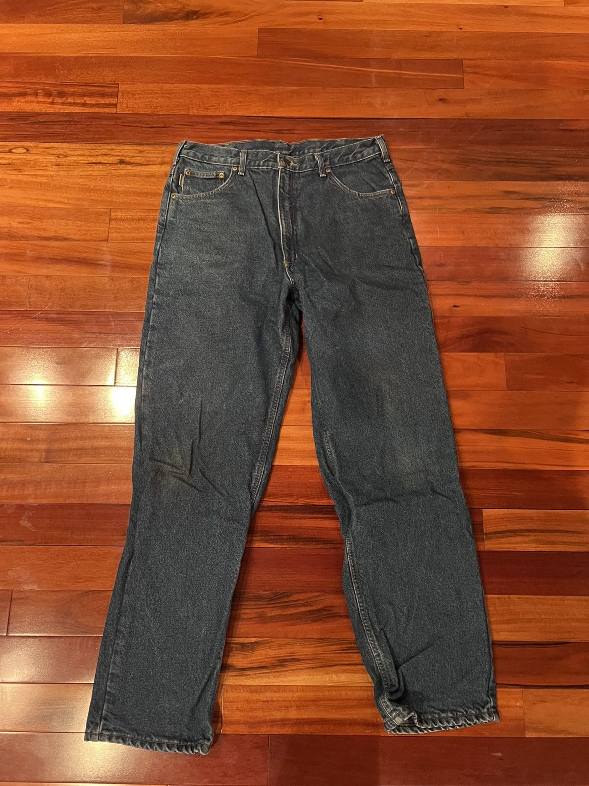 Carhartt Carharrt Lined Vintage Jeans Size US 36 / EU 52 - 1 Thumbnail