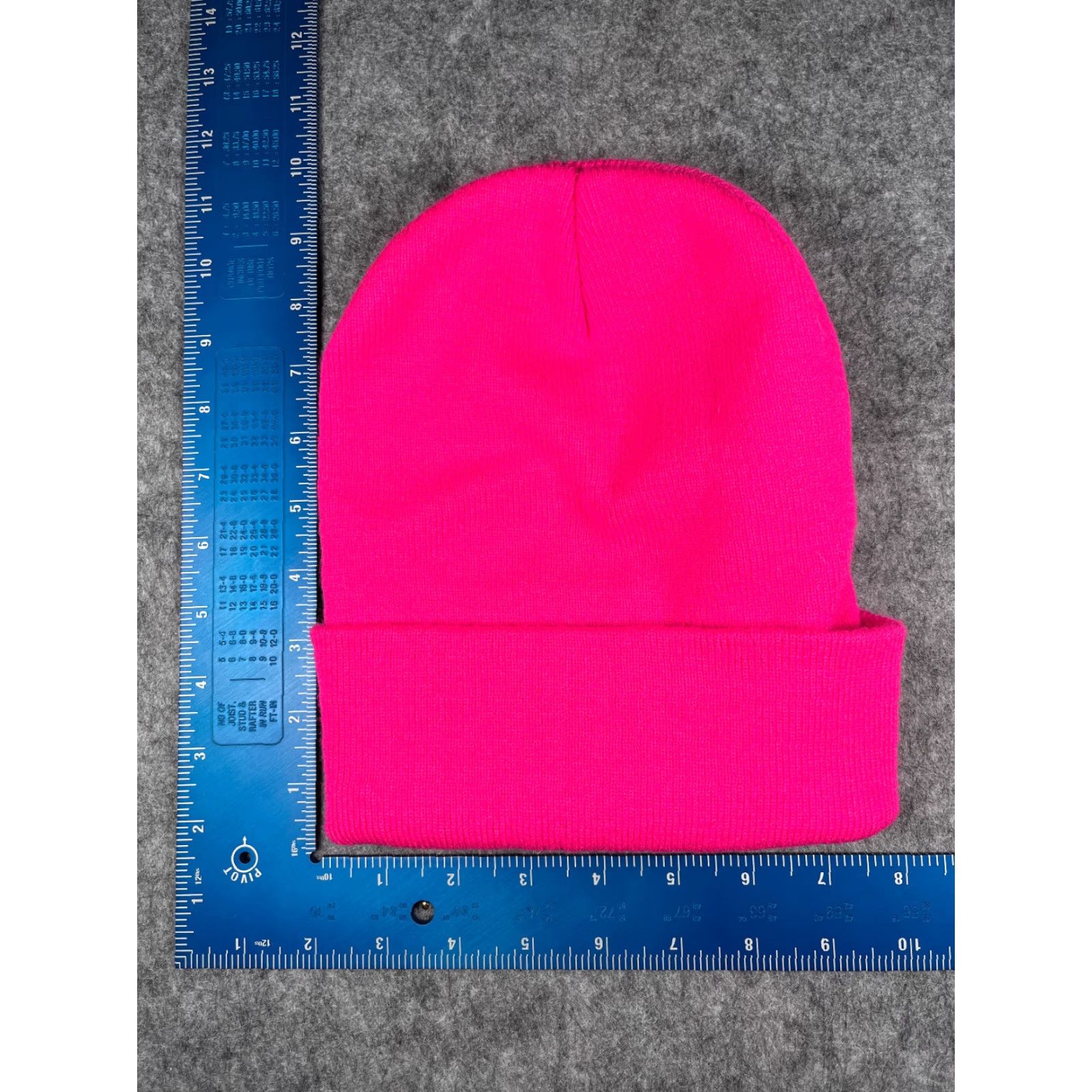 Vintage Gelante Beanie Knit Adult One Size Neon Pink 100% Acrylic Winter Ski Outdoor Unisex Hats Mens Womens Size ONE SIZE - 3 Thumbnail