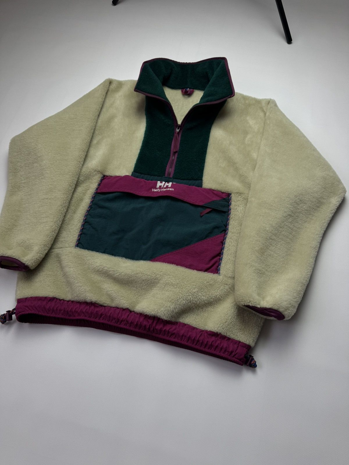 Helly Hansen Vintage Helly Hansen Deep Pile Fleece Anorak - Size M Size US M / EU 48-50 / 2 - 8 Thumbnail