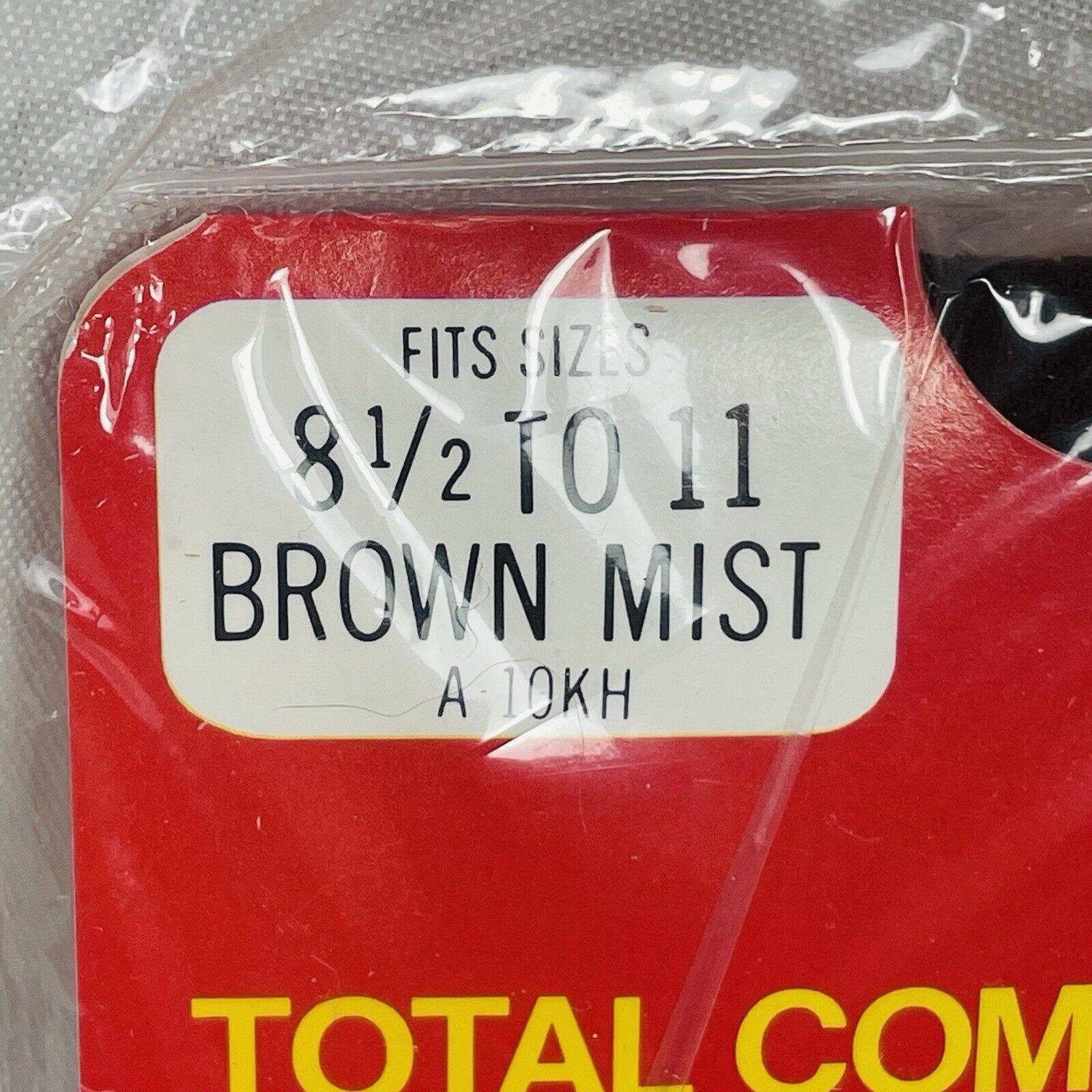Vintage Total Comfort Sandal Foot Brown Mist Knee Hi High Pantyhose Size ONE SIZE - 4 Thumbnail