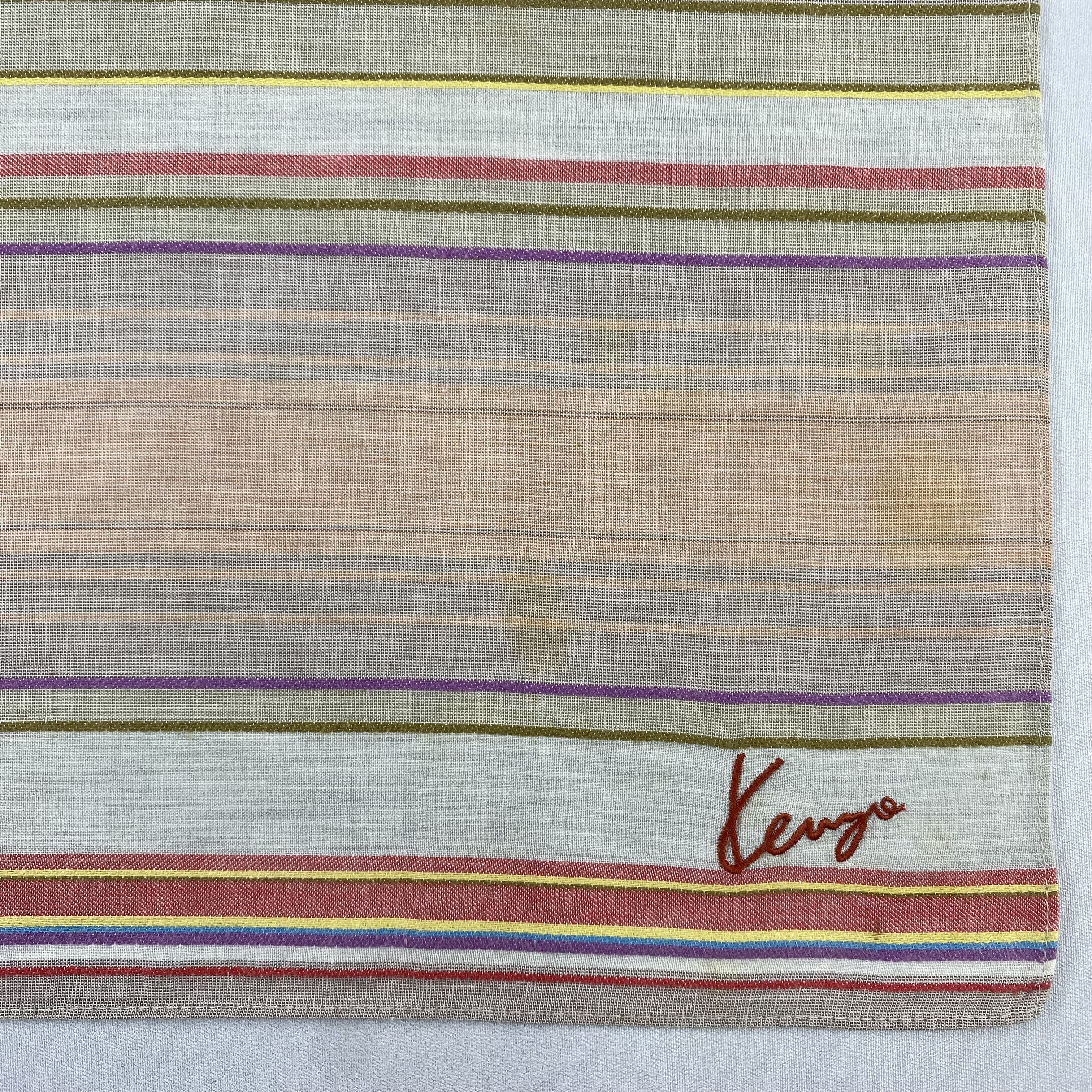 Kenzo Kenzo Handkerchief / Bandana / Neckerchief C875 Size ONE SIZE - 5 Thumbnail