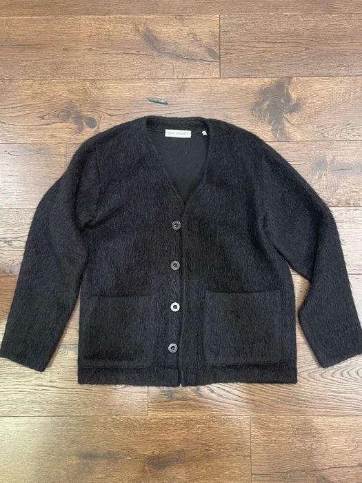 Our Legacy Our Legacy Black Mohair Cardigan   Grailed