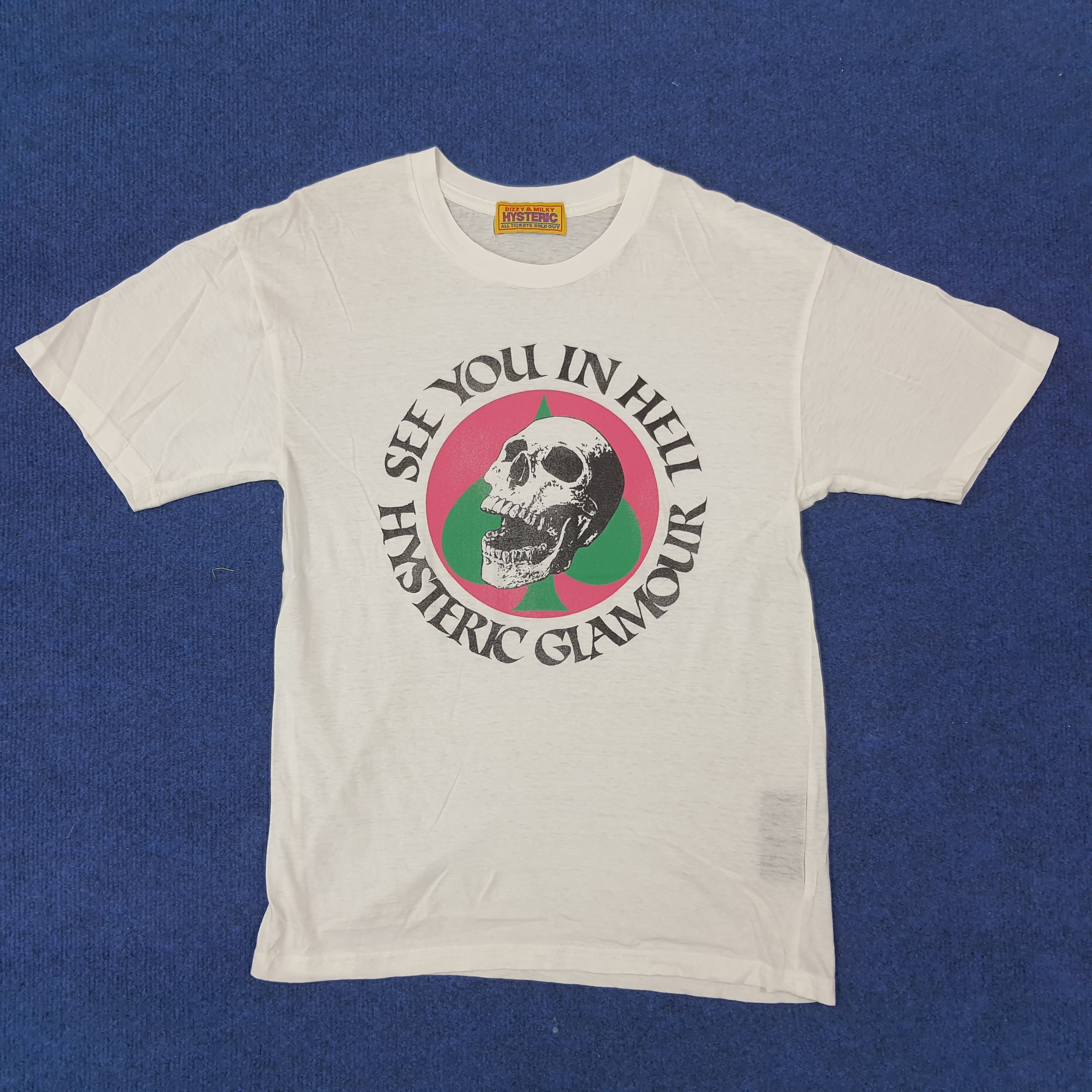 Vintage Hysteric Glamour Japan Streetwear Tshirt C239N32