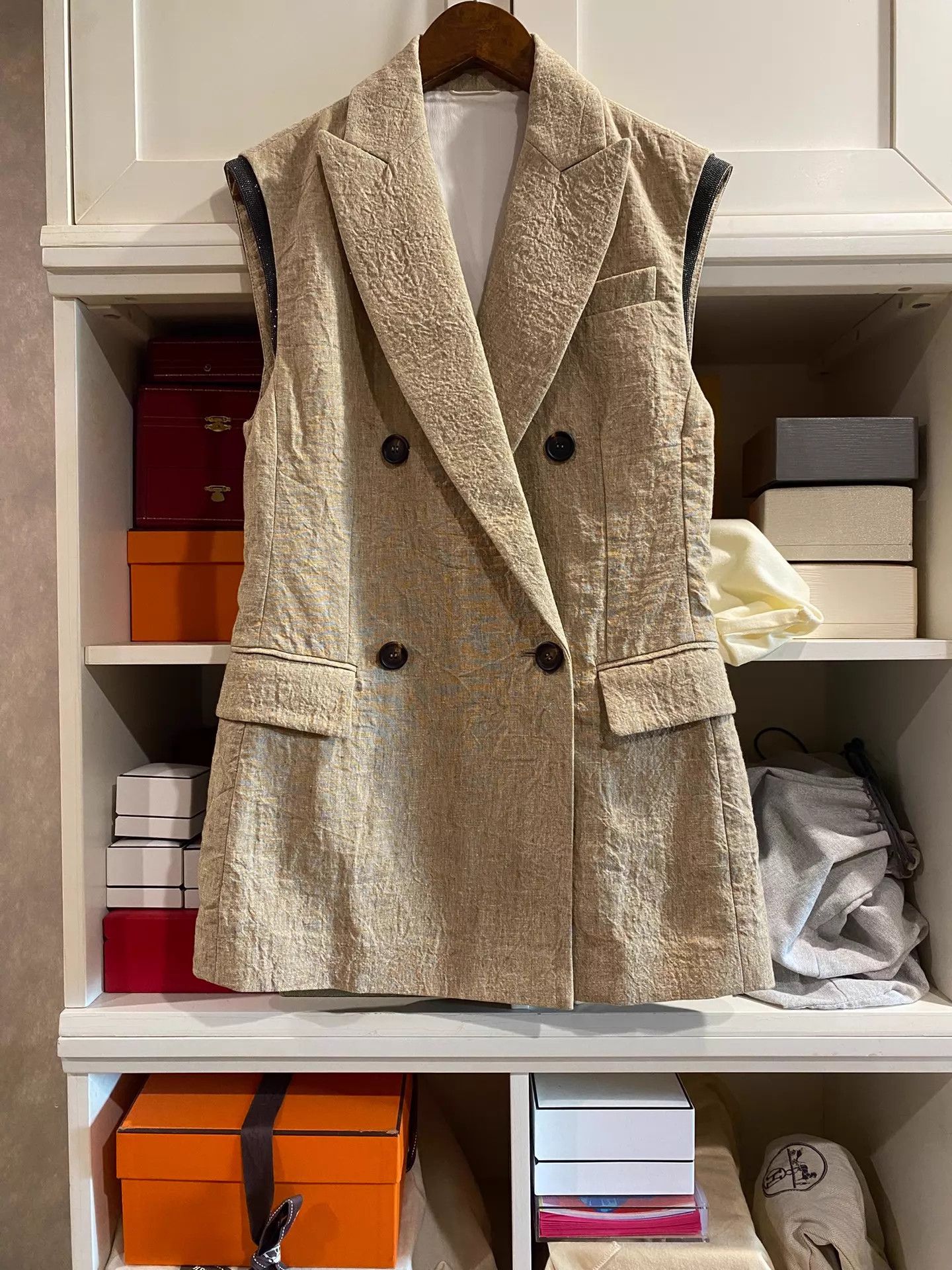 Brunello Cucinelli BC Classic Versatile Jacket Women's 36 Size XS / US 0-2 / IT 36-38 - 1 Thumbnail