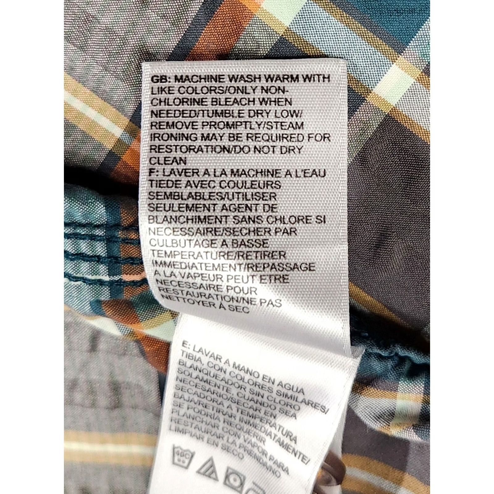 The North Face The North Face Shirt Men’s S Brown Plaid Collared Button Short Sleeve Size US S / EU 44-46 / 1 - 4 Thumbnail