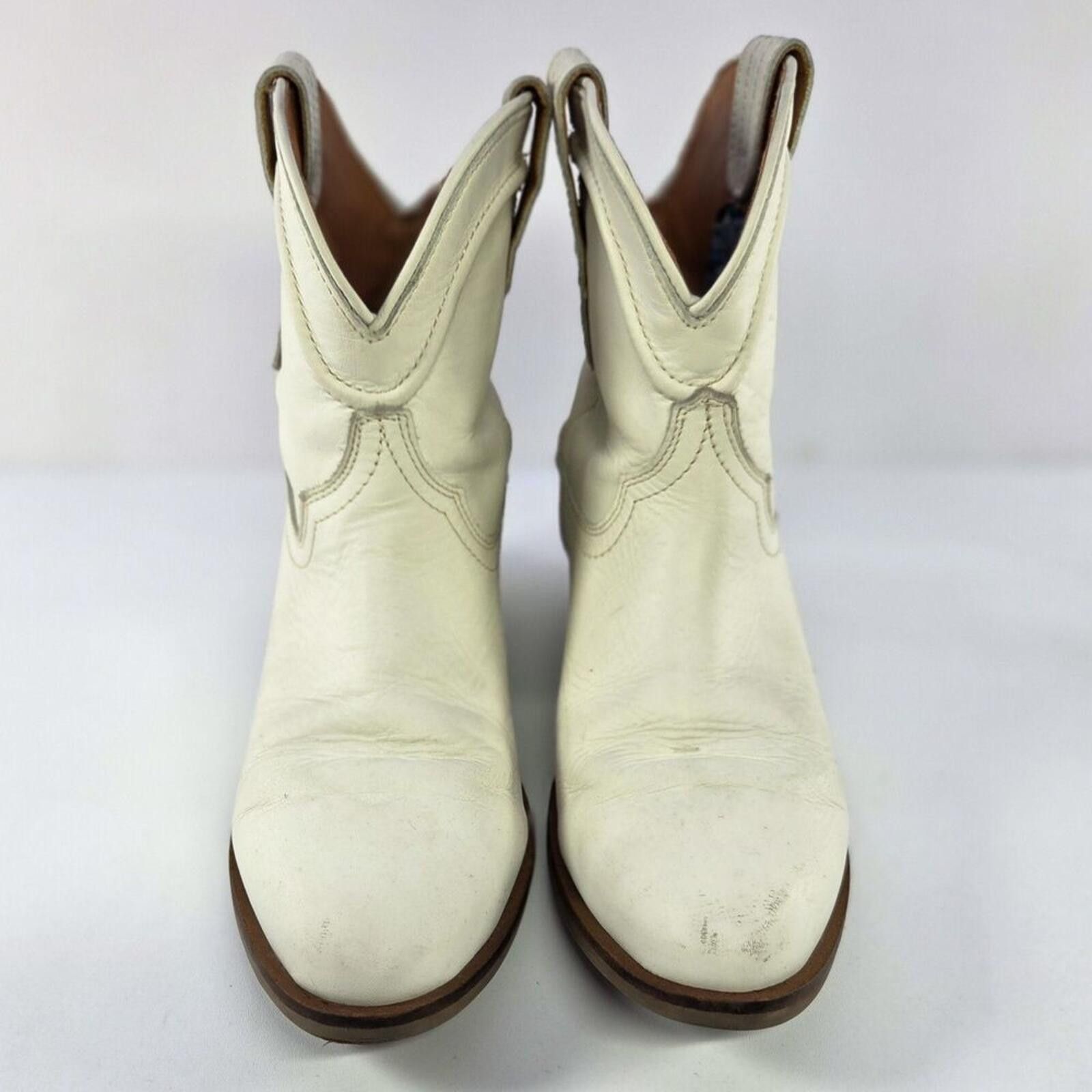 Dingyun Zhang Dingo Saguaro White Leather DI825 Womens Sz 8 Size US 8 / IT 38 - 3 Thumbnail